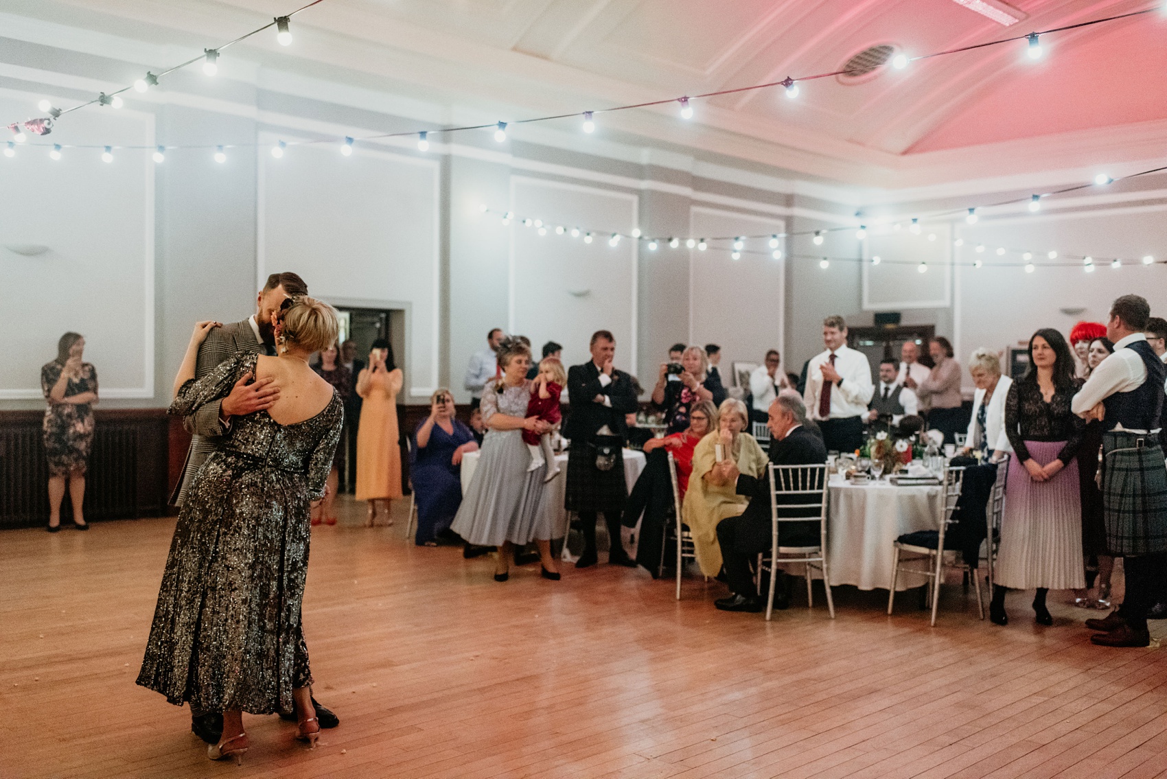69 Rowan Joy sequin dress Art Deco Humanist City Wedding Edinburgh