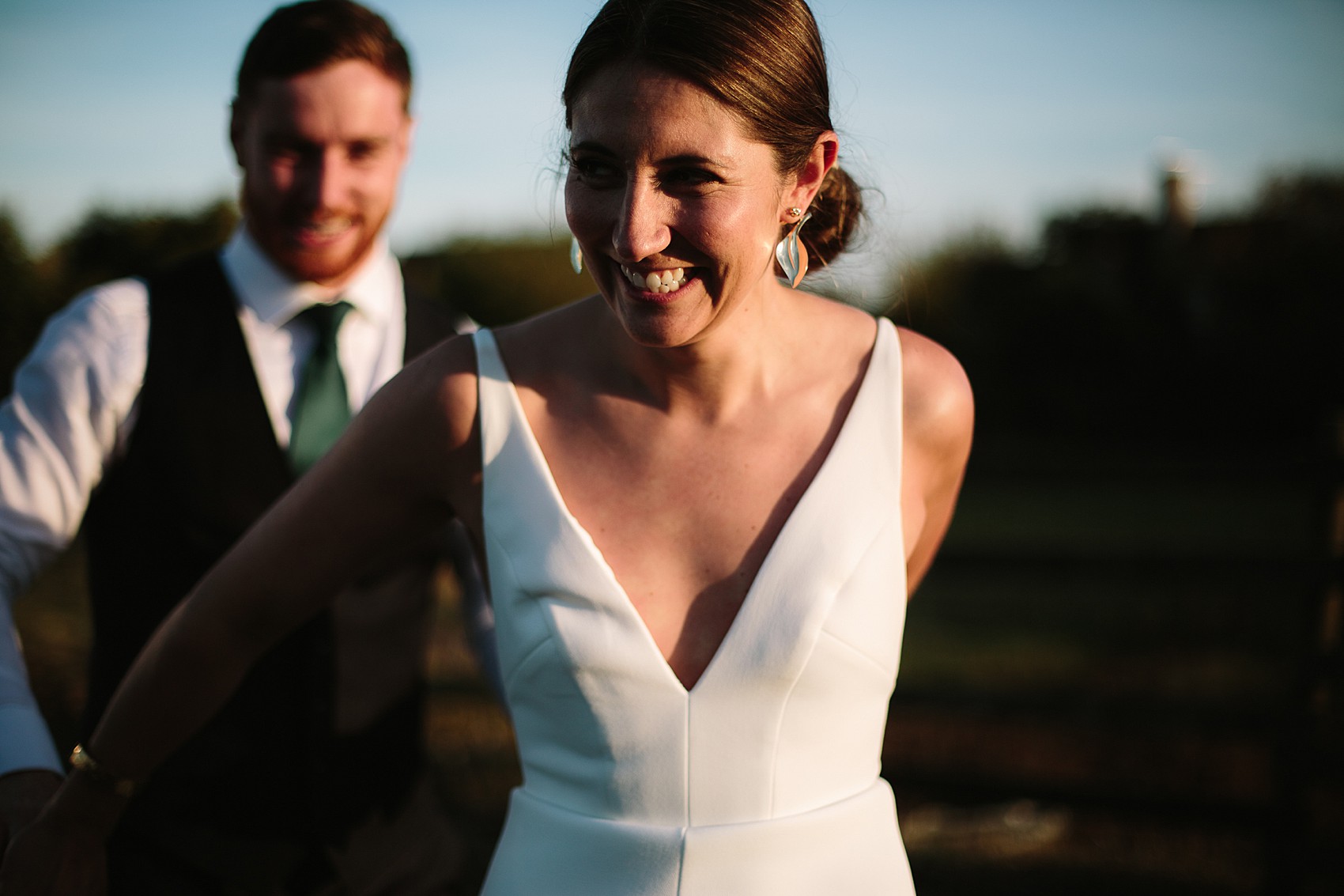 A Chosen By One Day dress tipi wedding  - A Backless Chosen By One Day Dress For A Colourful Oxford Barn Wedding full of Australian Glamour