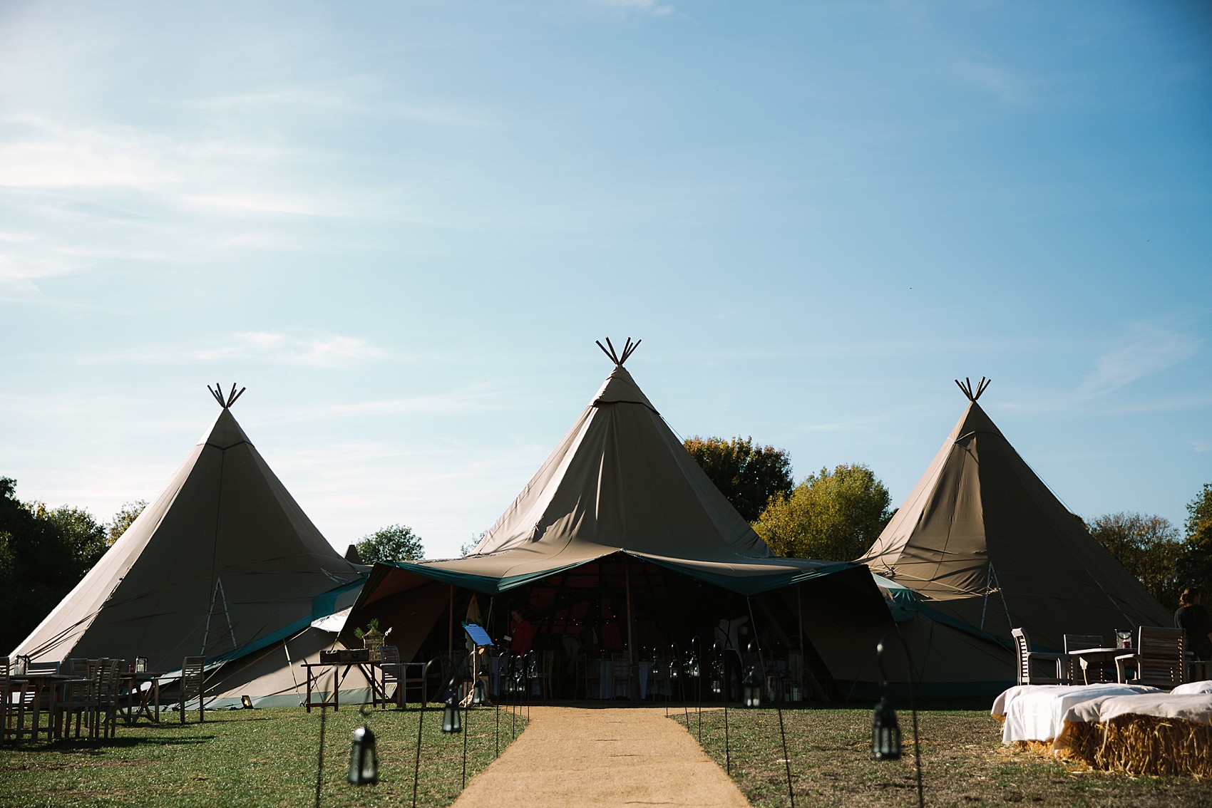 A Chosen By One Day dress tipi wedding  - A Backless Chosen By One Day Dress For A Colourful Oxford Barn Wedding full of Australian Glamour