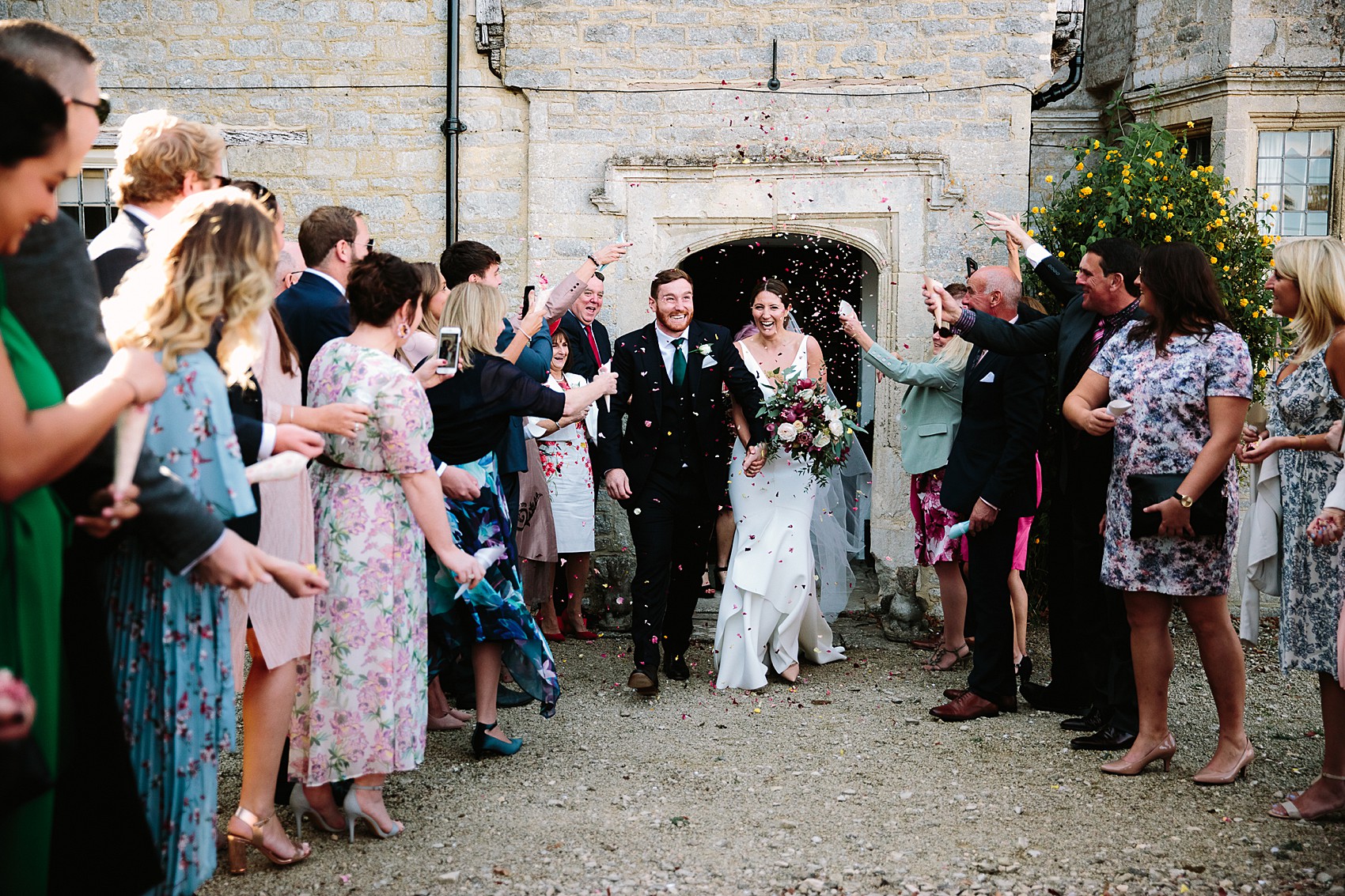 A Chosen By One Day dress tipi wedding  - A Backless Chosen By One Day Dress For A Colourful Oxford Barn Wedding full of Australian Glamour