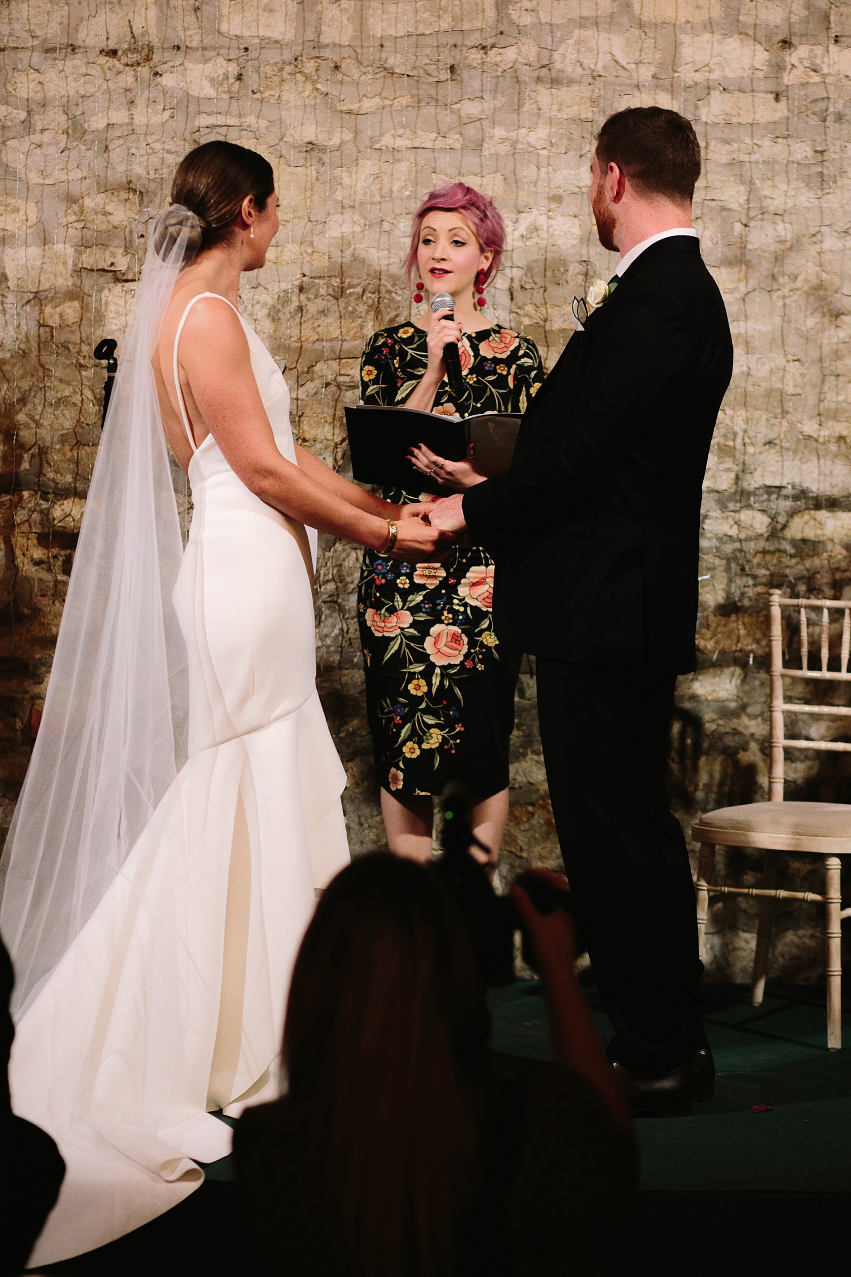 A Chosen By One Day dress tipi wedding  - A Backless Chosen By One Day Dress For A Colourful Oxford Barn Wedding full of Australian Glamour