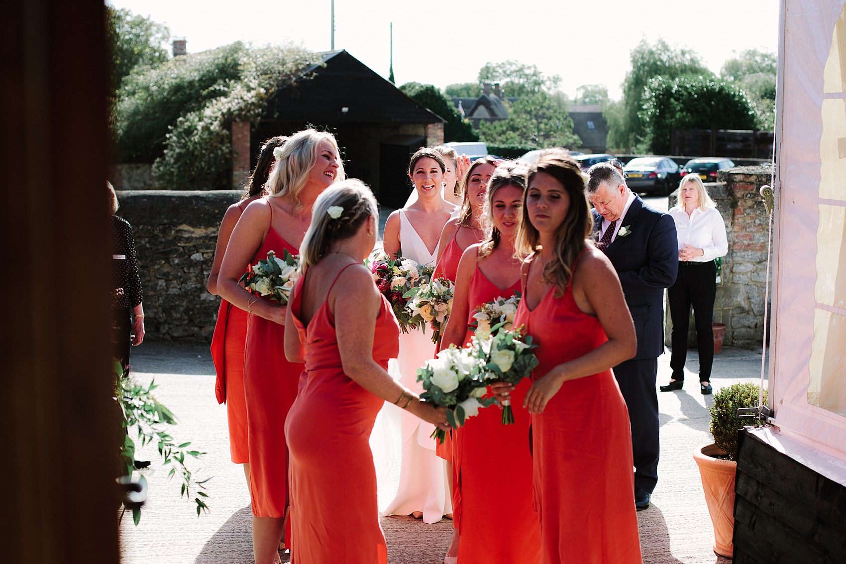 A Chosen By One Day dress tipi wedding  - A Backless Chosen By One Day Dress For A Colourful Oxford Barn Wedding full of Australian Glamour