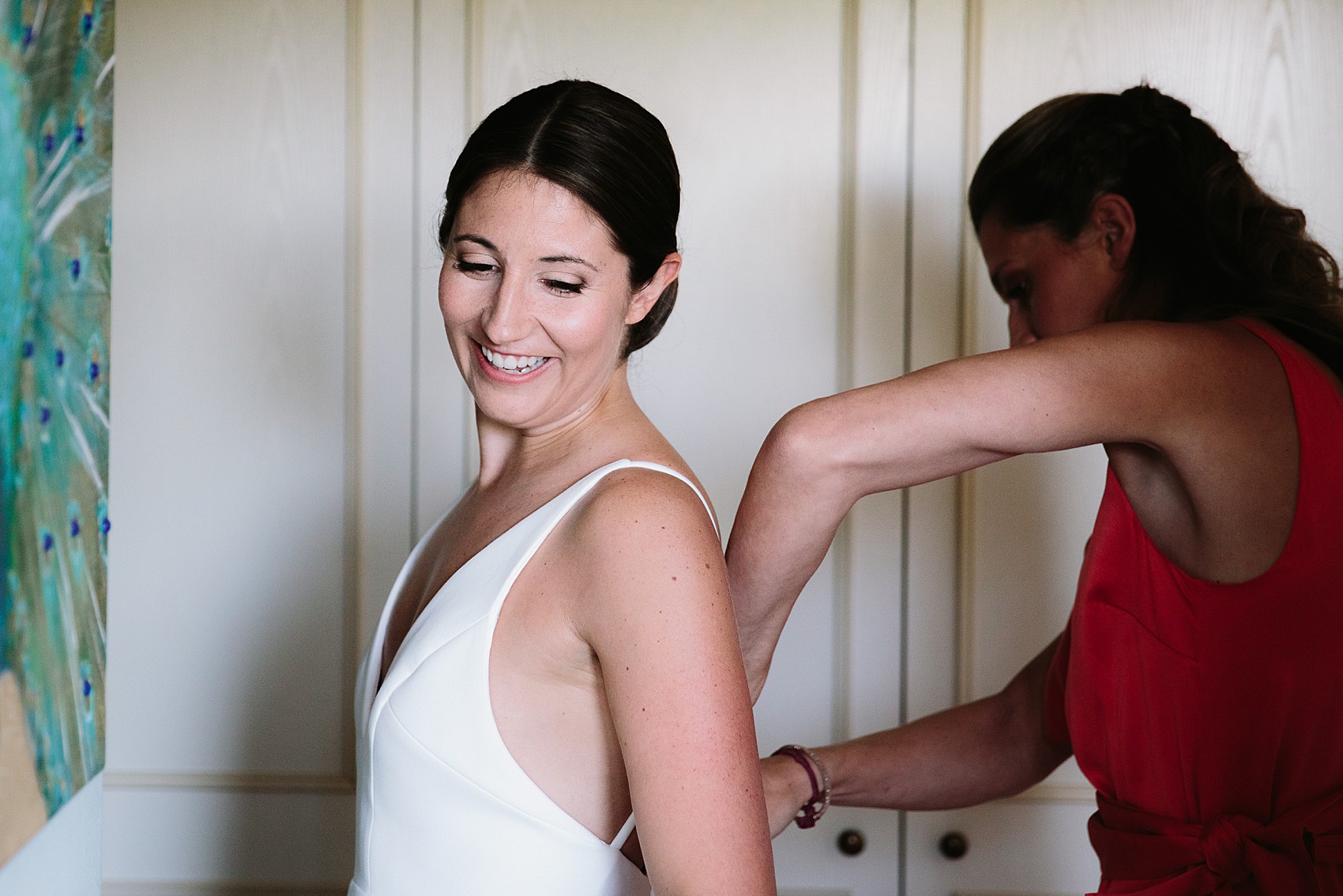 A Chosen By One Day dress tipi wedding  - A Backless Chosen By One Day Dress For A Colourful Oxford Barn Wedding full of Australian Glamour