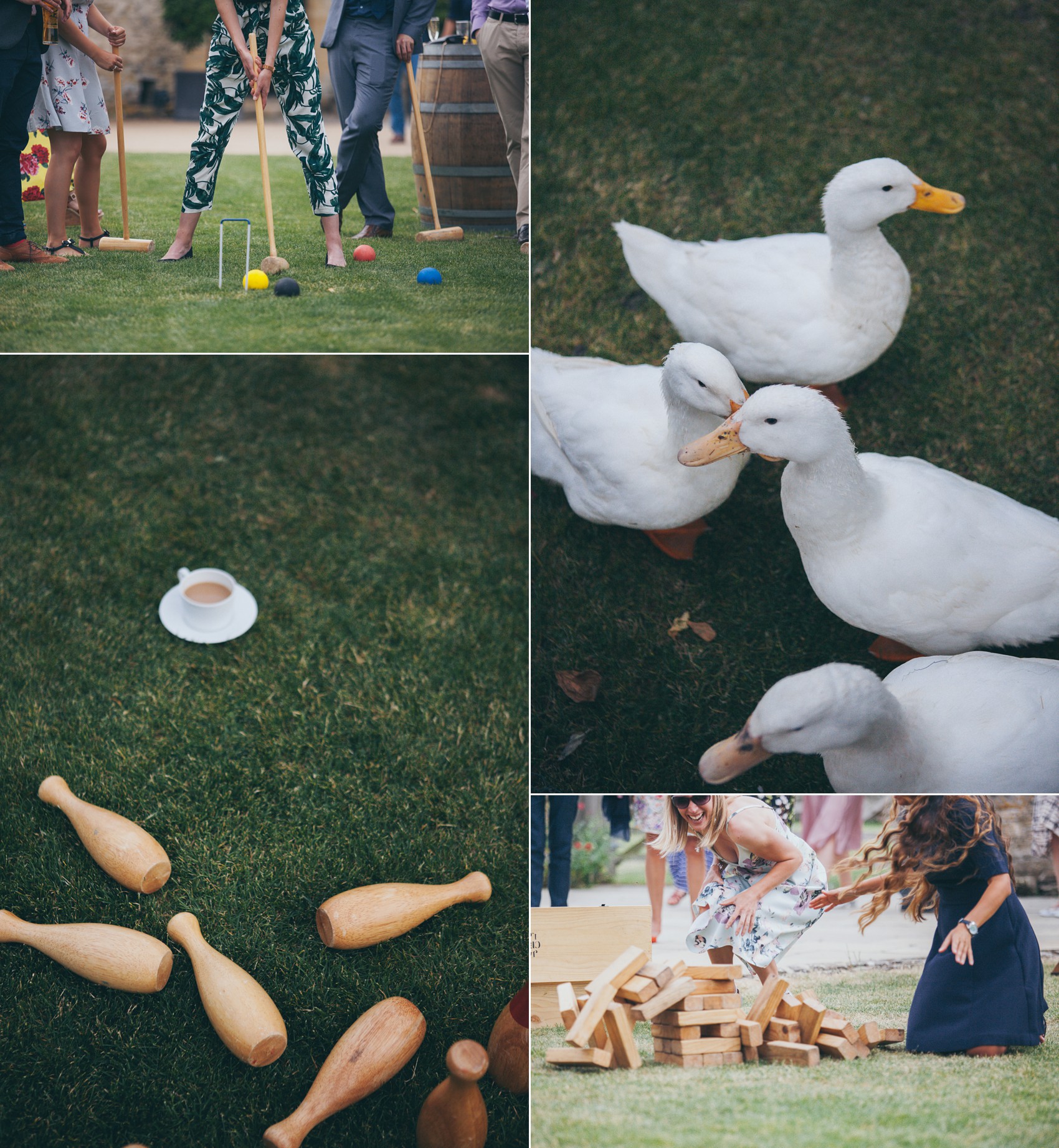 Charlie Brear dress colourful summer garden party wedding Caswell House  - A Timelessly Elegant Charlie Brear Dress for a Summer Garden Party Wedding at Caswell House