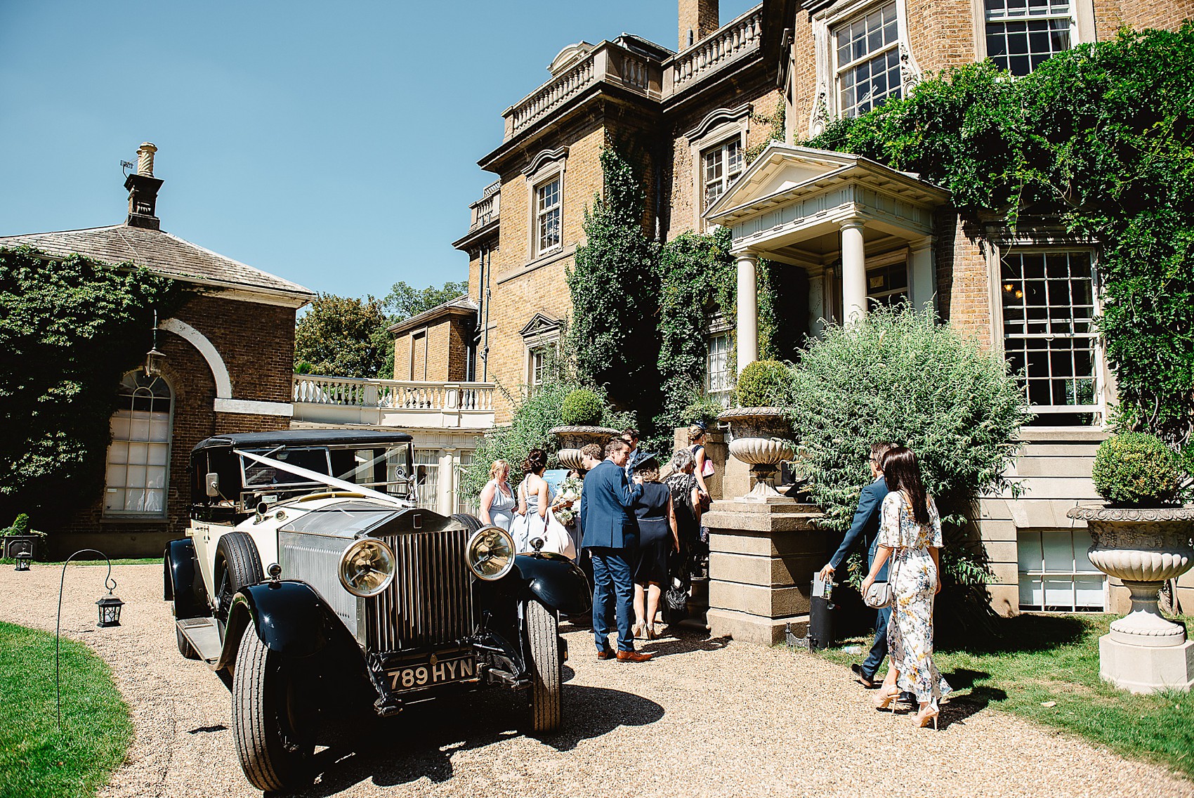 Maggie Sottero Hampton Court House wedding 18