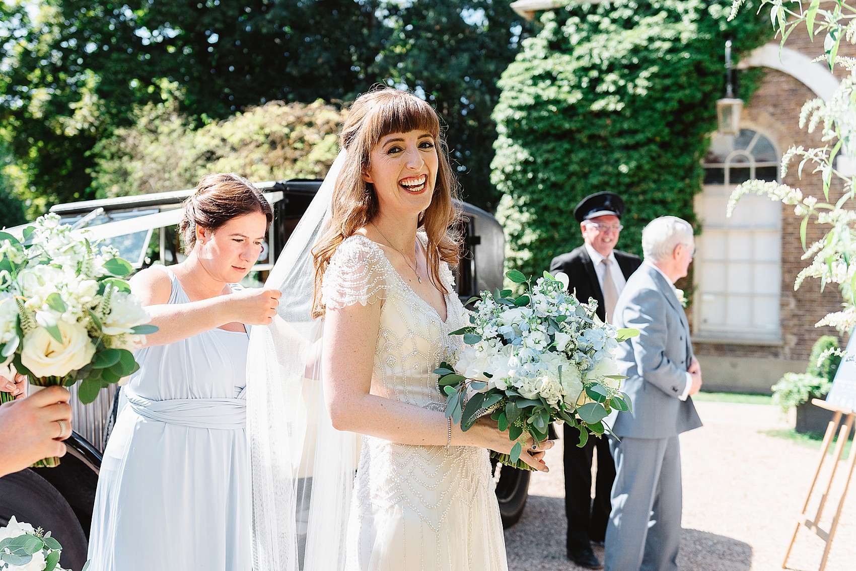 Maggie Sottero Hampton Court House wedding 21