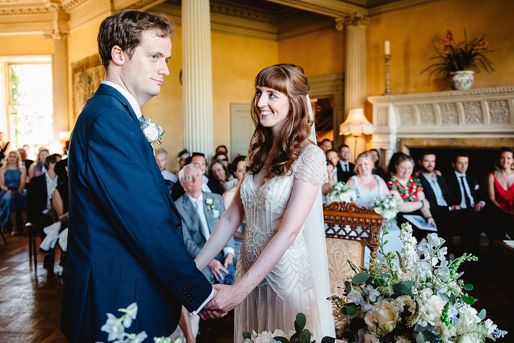 Maggie Sottero Hampton Court House wedding 25