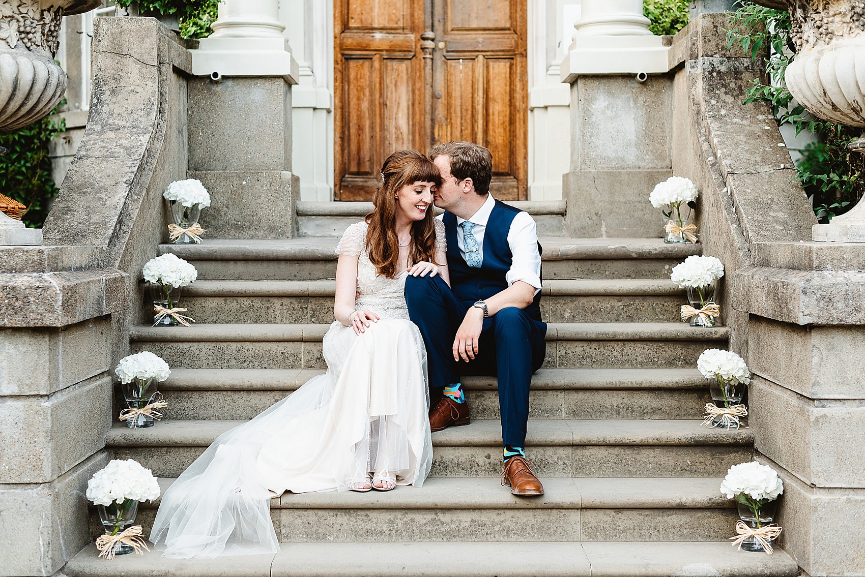 Maggie Sottero Hampton Court House wedding 48