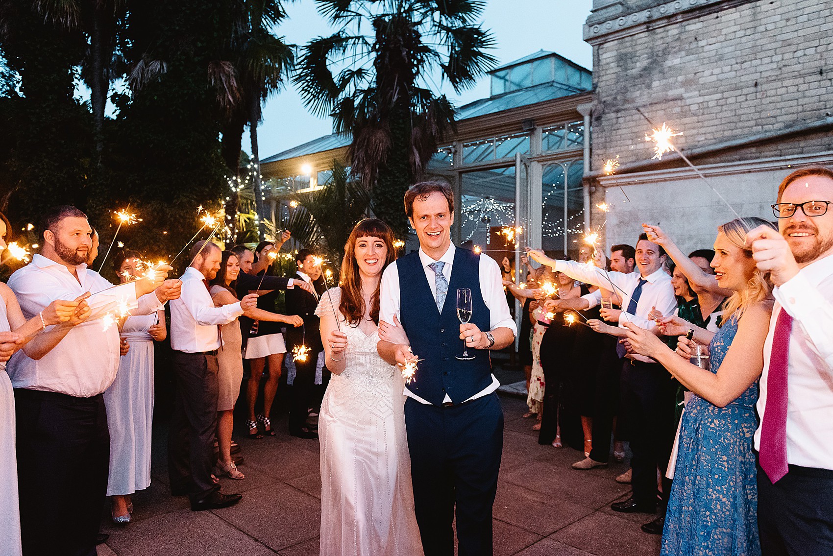 Maggie Sottero Hampton Court House wedding 54