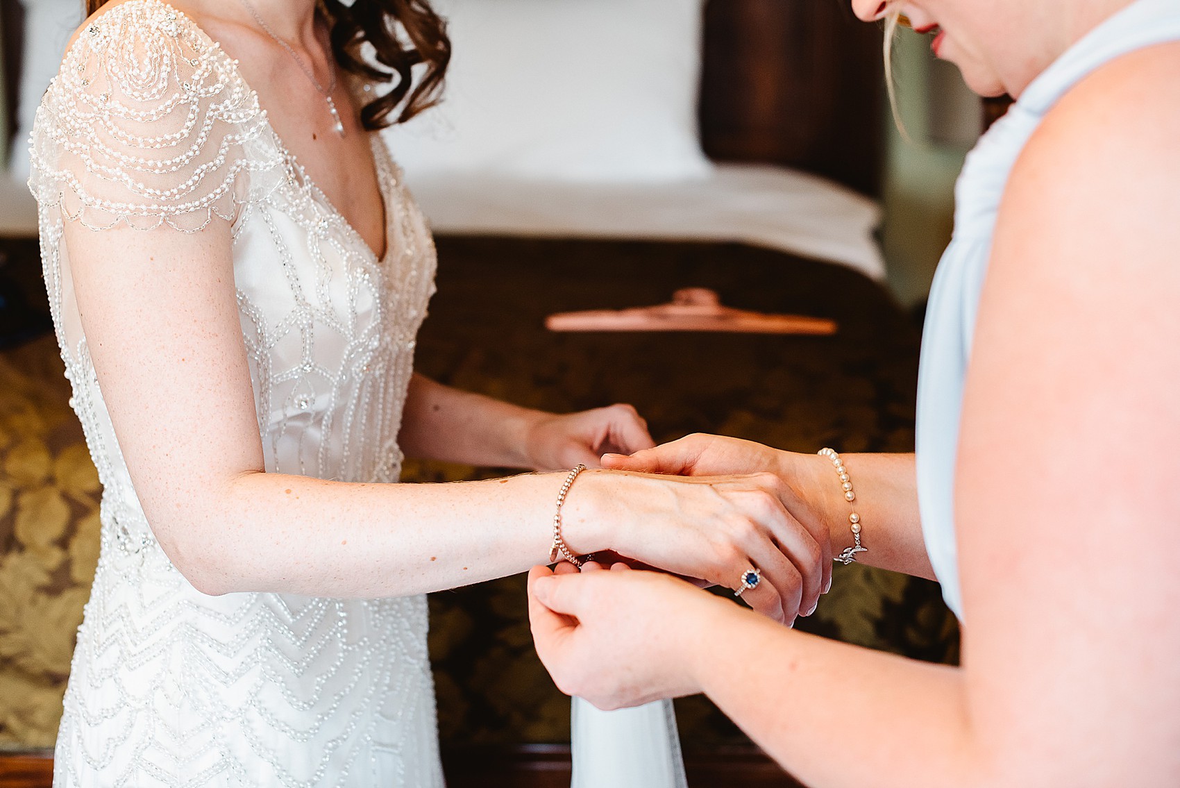 Maggie Sottero Hampton Court House wedding 7