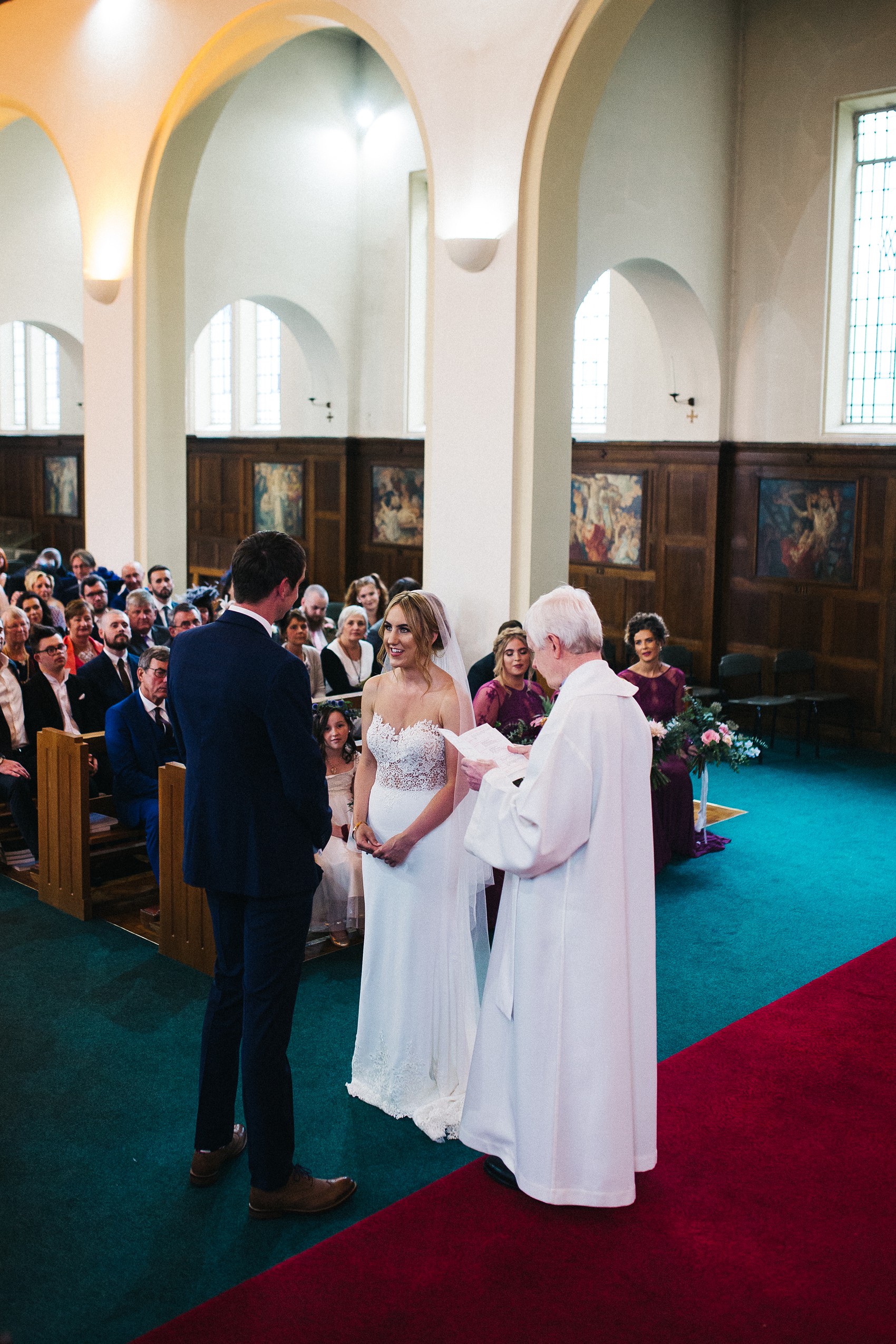 Martina Liana bride colourful flowers Summer wedding 18