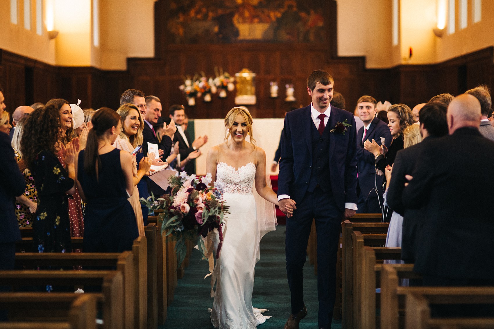 Martina Liana bride colourful flowers Summer wedding  - A Martina Liana Dress with Illusion Tulle for a Bright + Colourful Summer Marquee Wedding in North Yorkshire