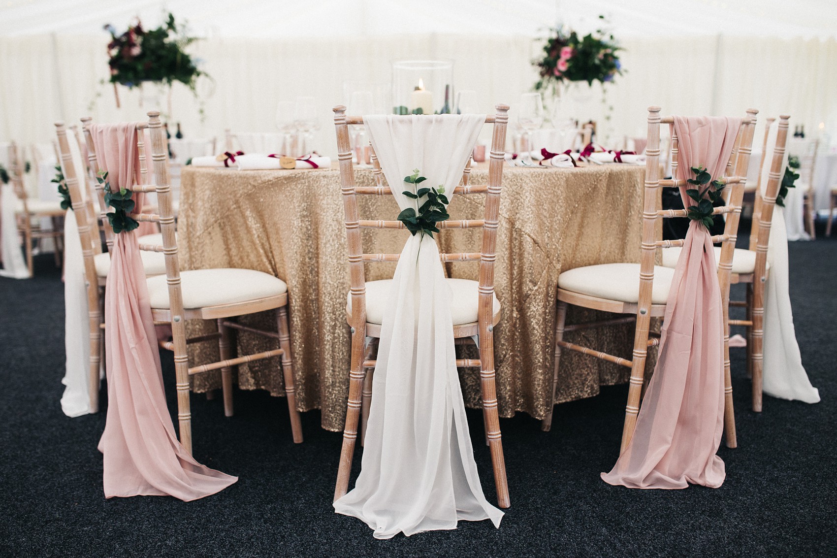 Martina Liana bride colourful flowers Summer wedding  - A Martina Liana Dress with Illusion Tulle for a Bright + Colourful Summer Marquee Wedding in North Yorkshire