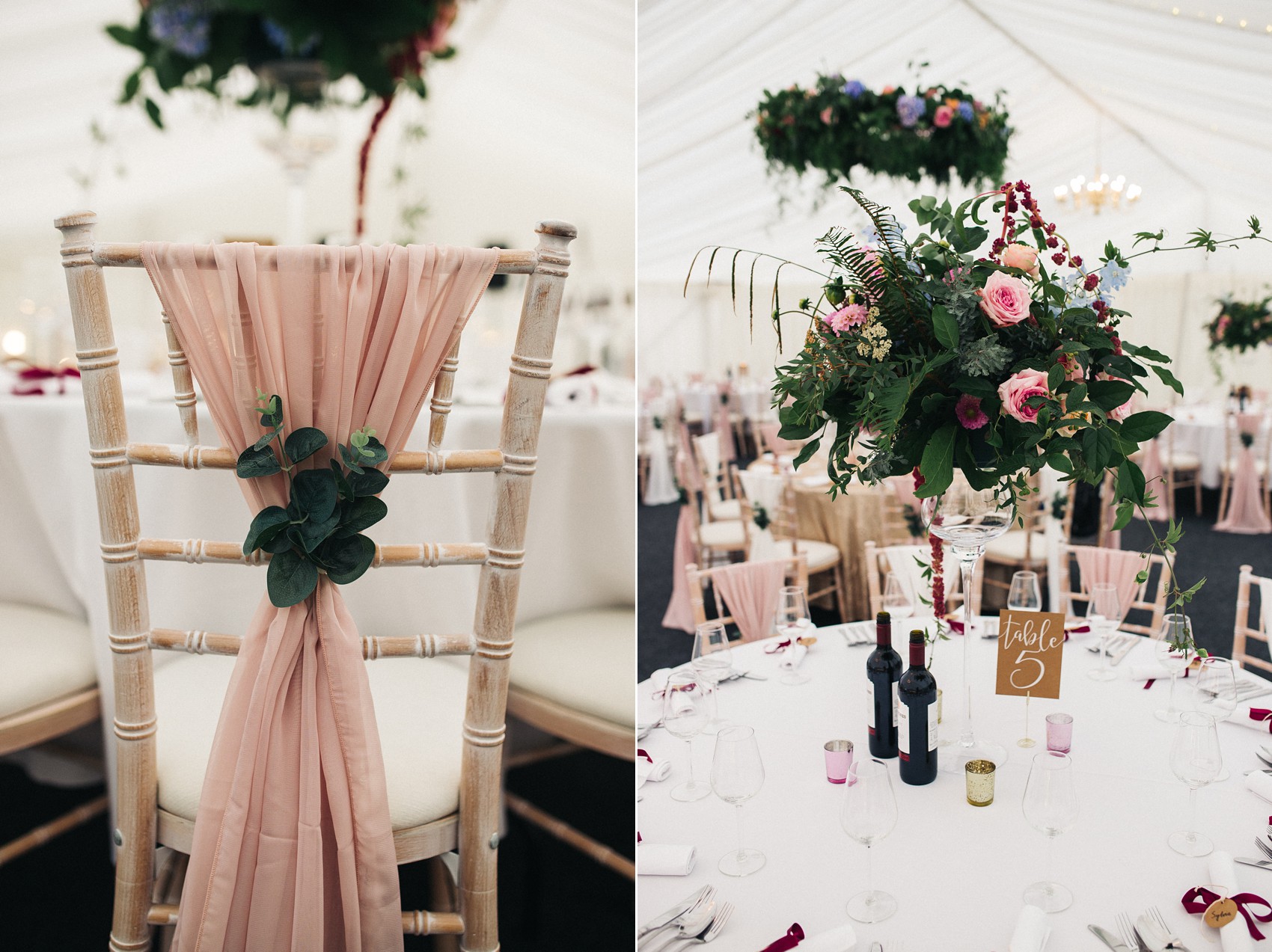 Martina Liana bride colourful flowers Summer wedding  - A Martina Liana Dress with Illusion Tulle for a Bright + Colourful Summer Marquee Wedding in North Yorkshire