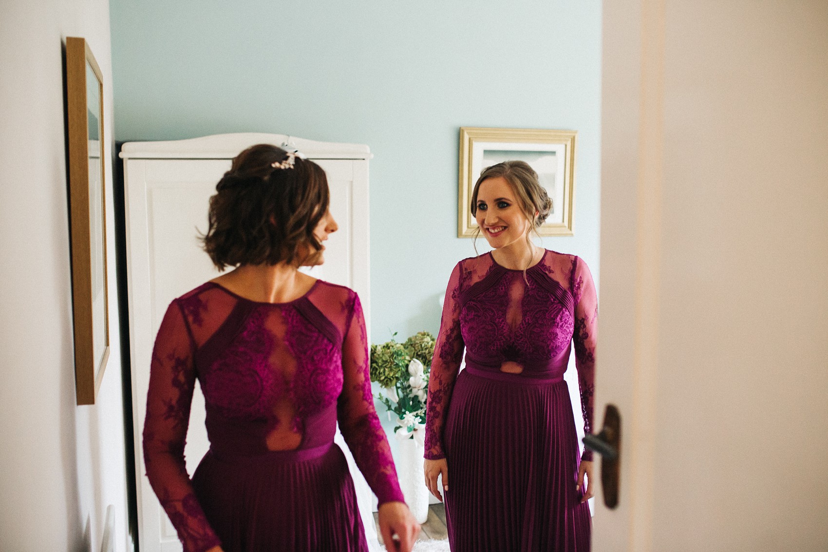 Martina Liana bride colourful flowers Summer wedding  - A Martina Liana Dress with Illusion Tulle for a Bright + Colourful Summer Marquee Wedding in North Yorkshire