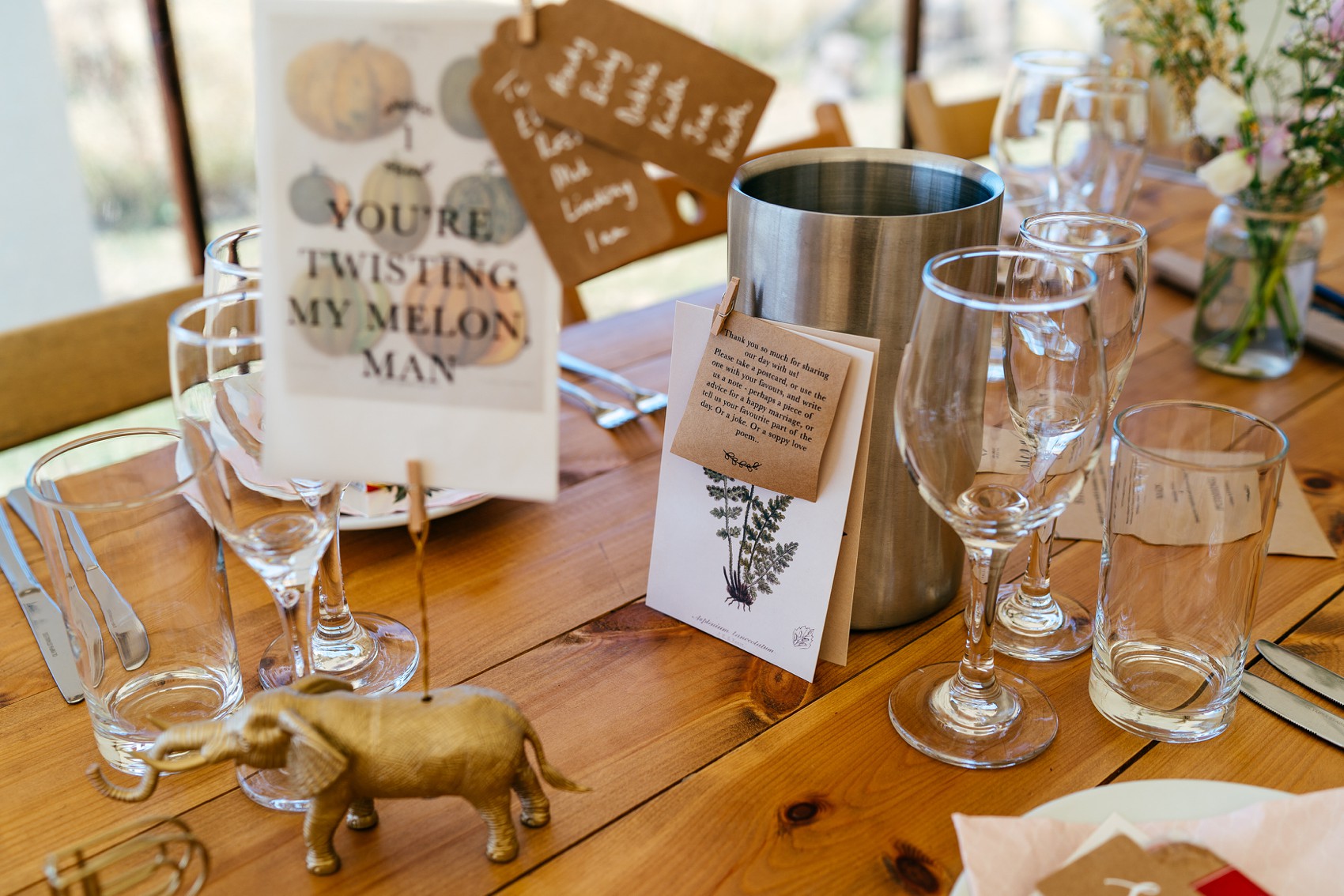 A Needle & Thread Dress for a Fun and Family Friendly DIY Yorkshire Barn +  Yurt Wedding