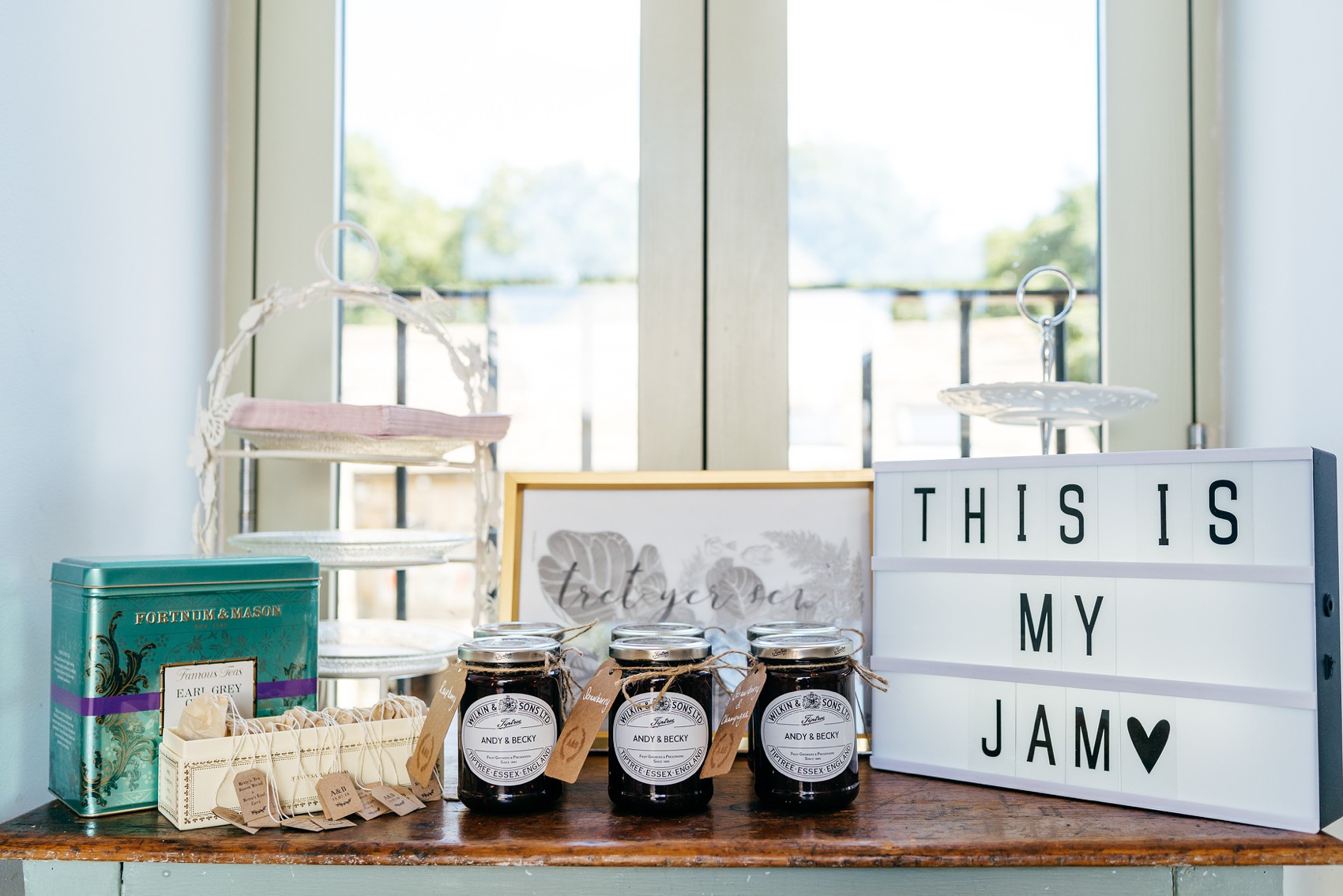 Needle Thread dress Yorkshire Barn wedding  - A Needle & Thread Dress for a Fun and Family Friendly DIY Yorkshire Barn + Yurt Wedding