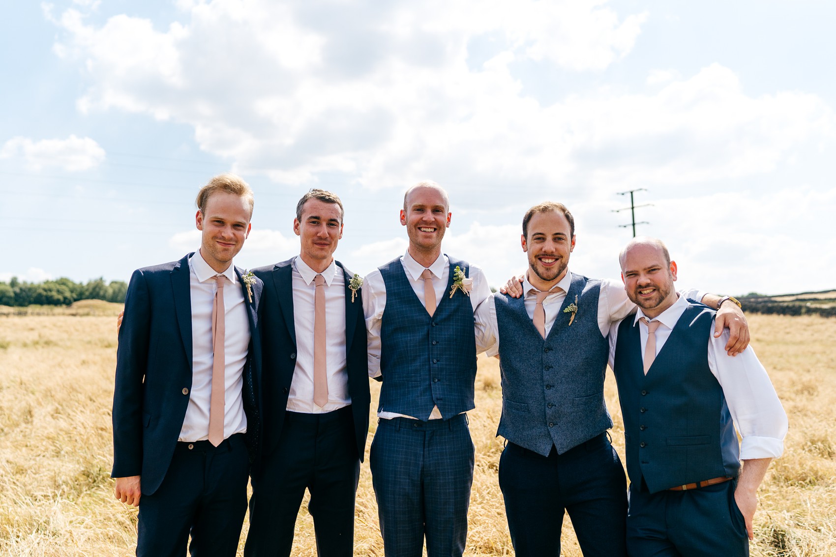 Needle Thread dress Yorkshire Barn wedding 42