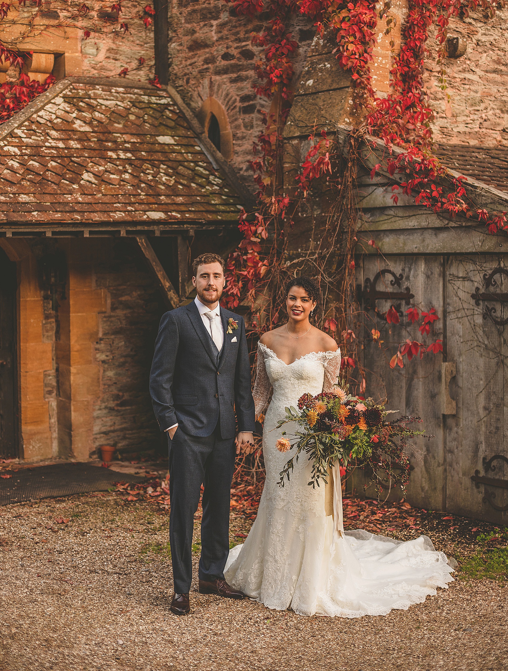 Pronovias bride Somerset country house wedding 27