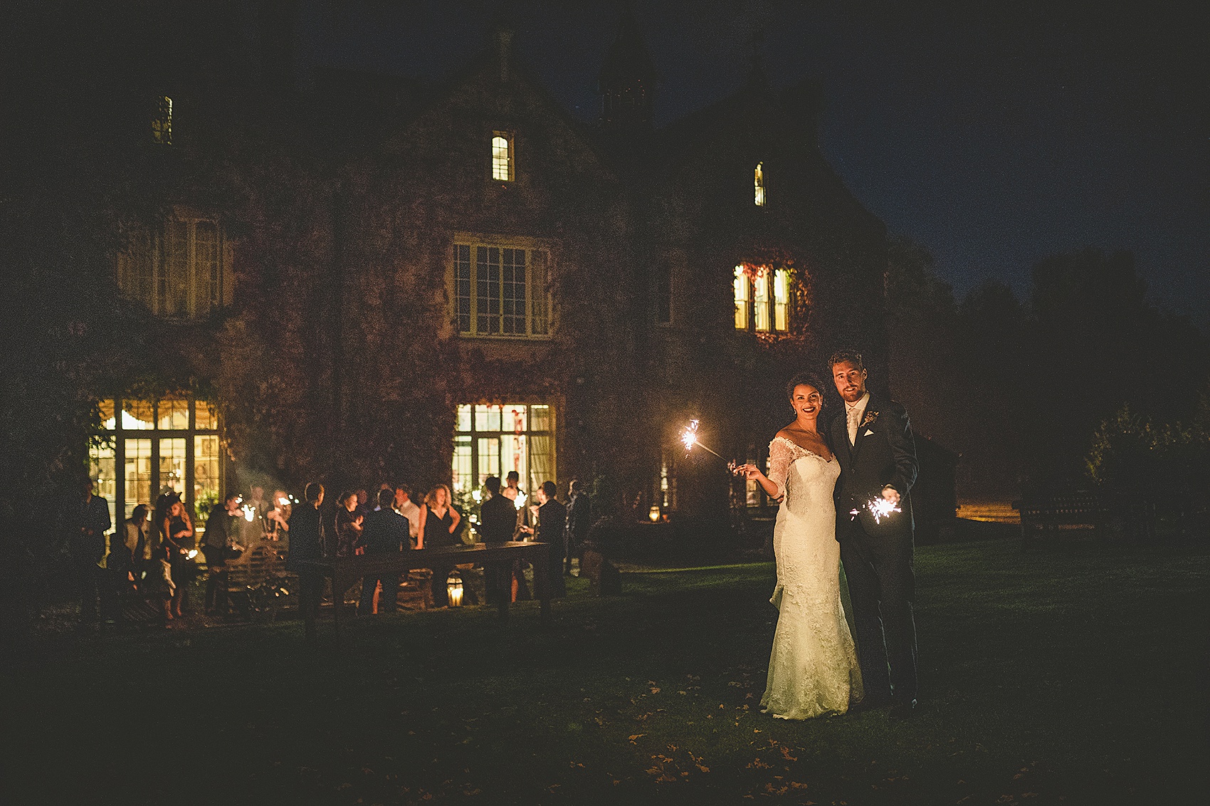 Pronovias bride Somerset country house wedding 35