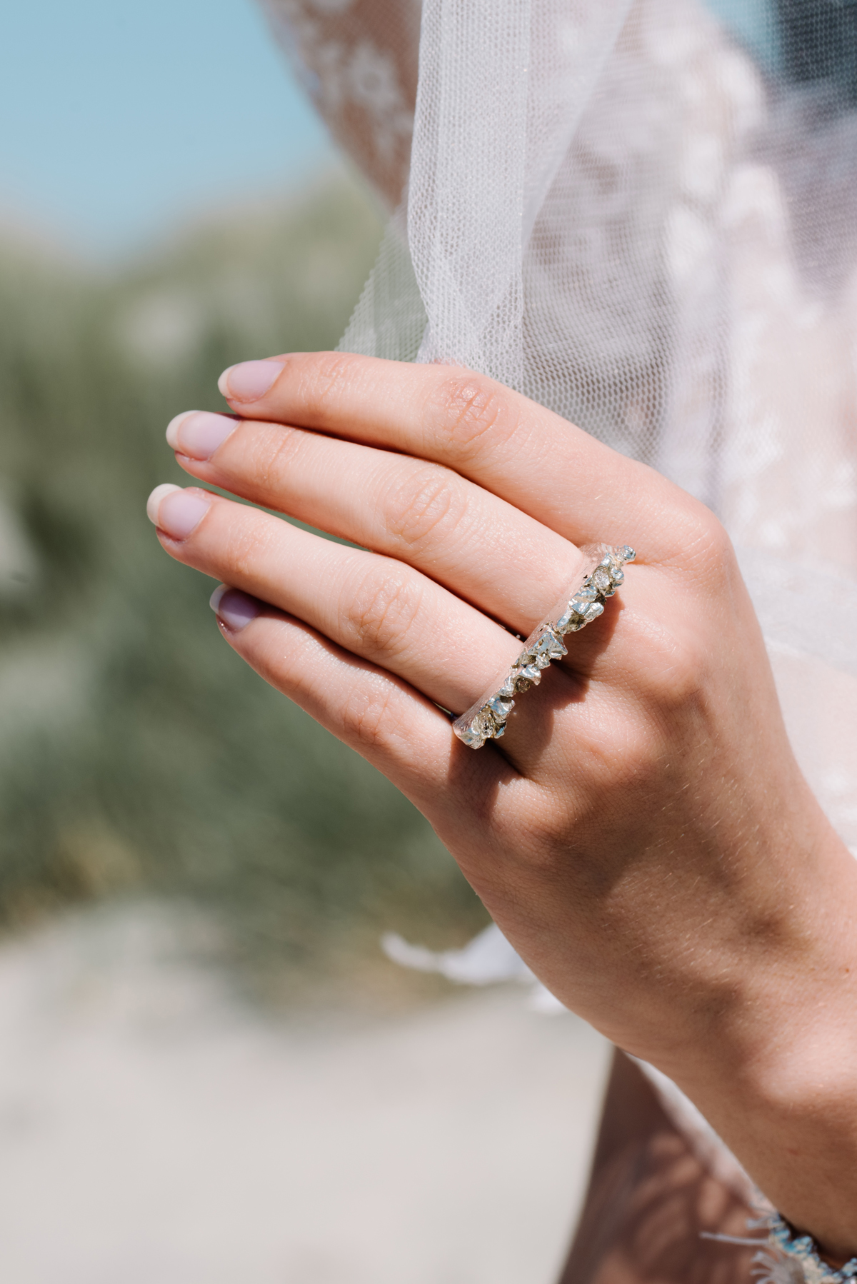 Romantic elegant beach bride 45