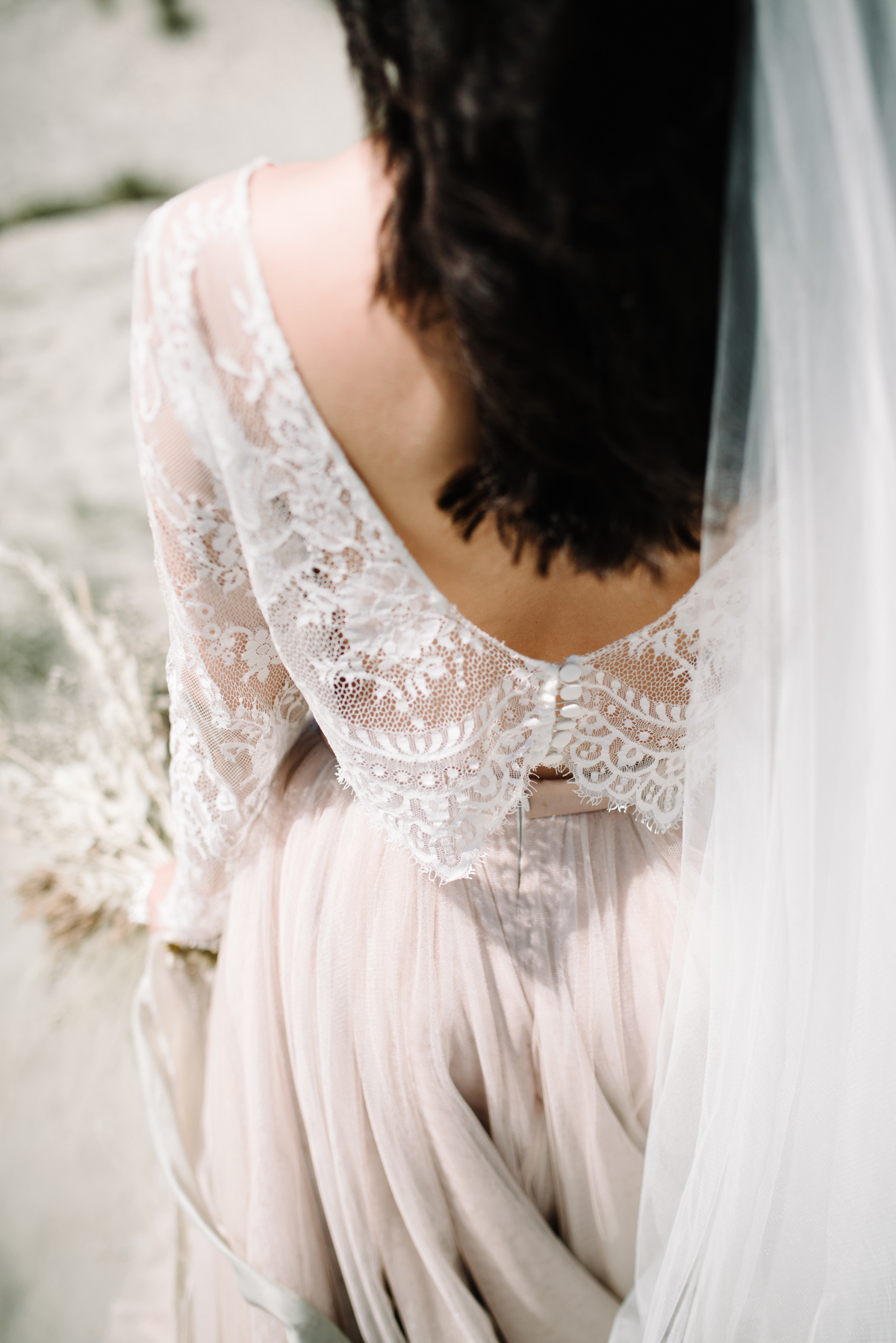 Romantic elegant beach bride 50