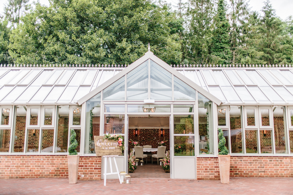 Syrencot wedding venue Wiltshire wild romantic bridal style 169
