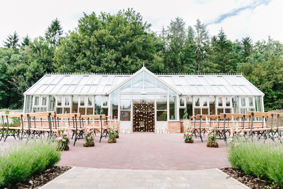 Syrencot wedding venue Wiltshire wild romantic bridal style 6