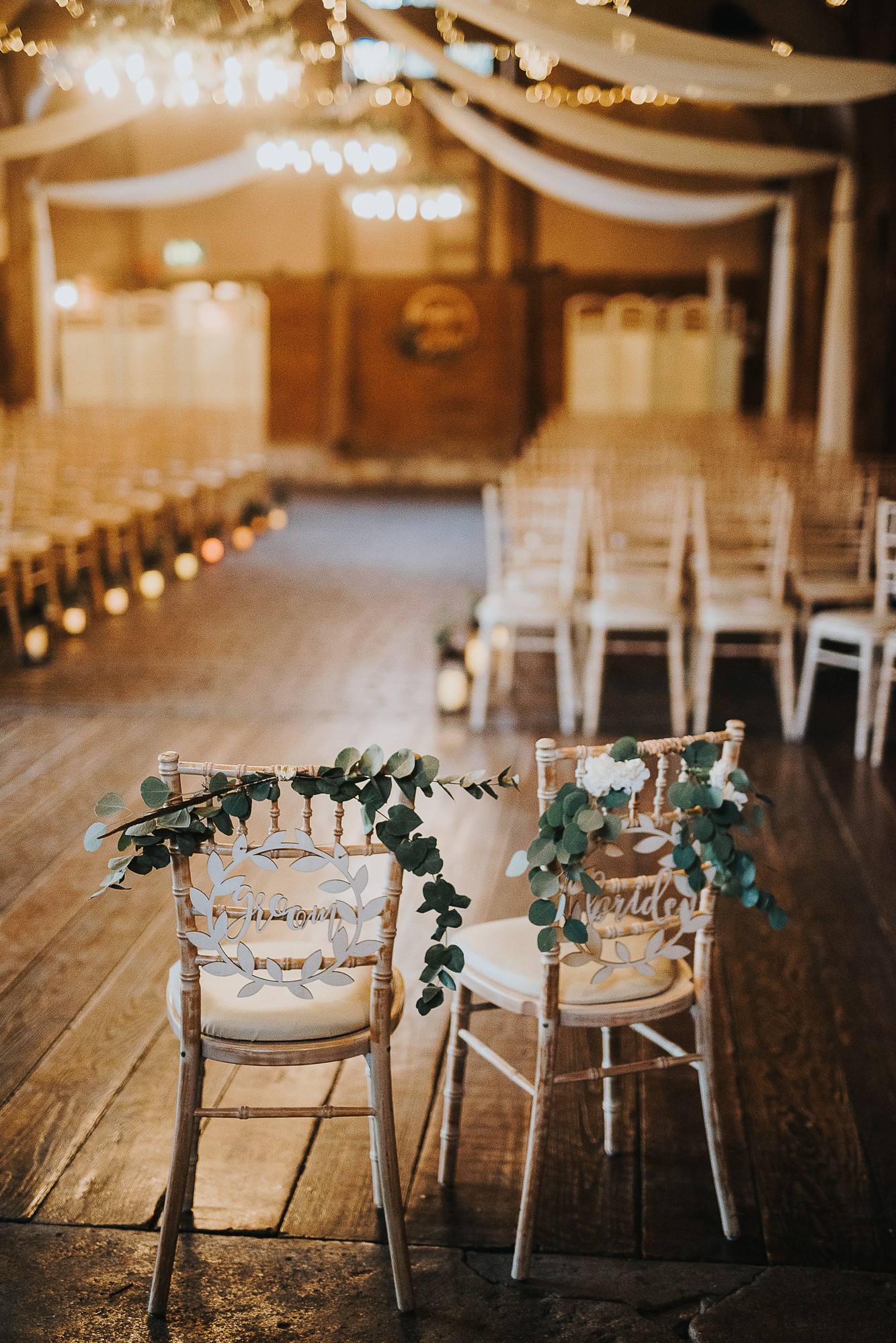 10 Grace Loves Lace bride winter barn wedding