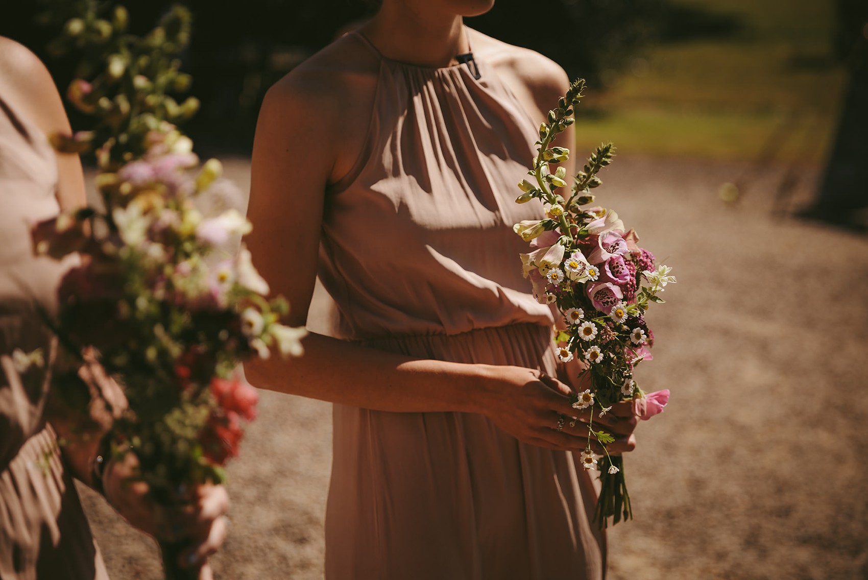  Truvelle bride Bude Hall wedding Durham - A Truvelle Dress + Handmade Veil for an Anglo-American, Festival Inspired Wedding in Northumberland