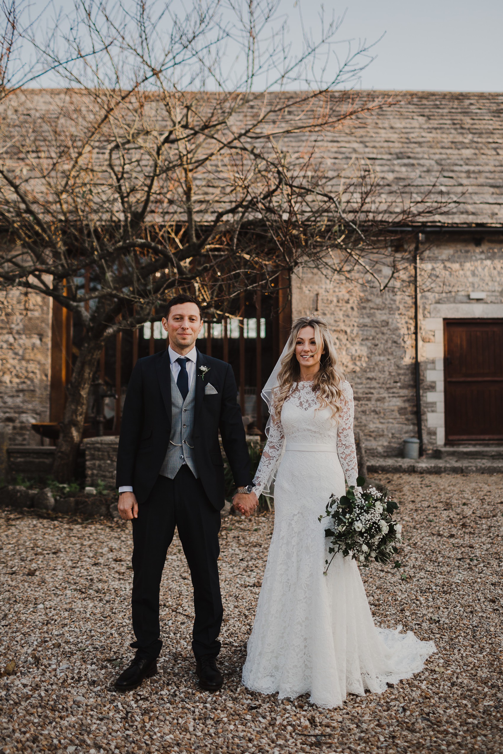  Romantic winter barn wedding - An Italian Inspired Winter Barn Wedding in Dorset, in Shades of Green and White