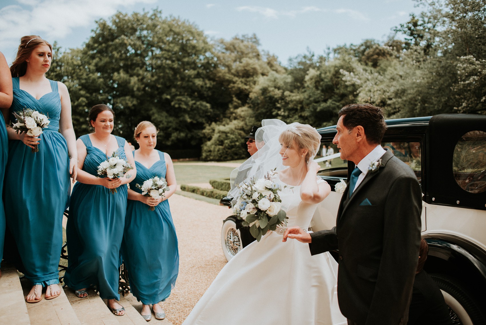 14 1950s inspired bride Essense of Australia wedding dress