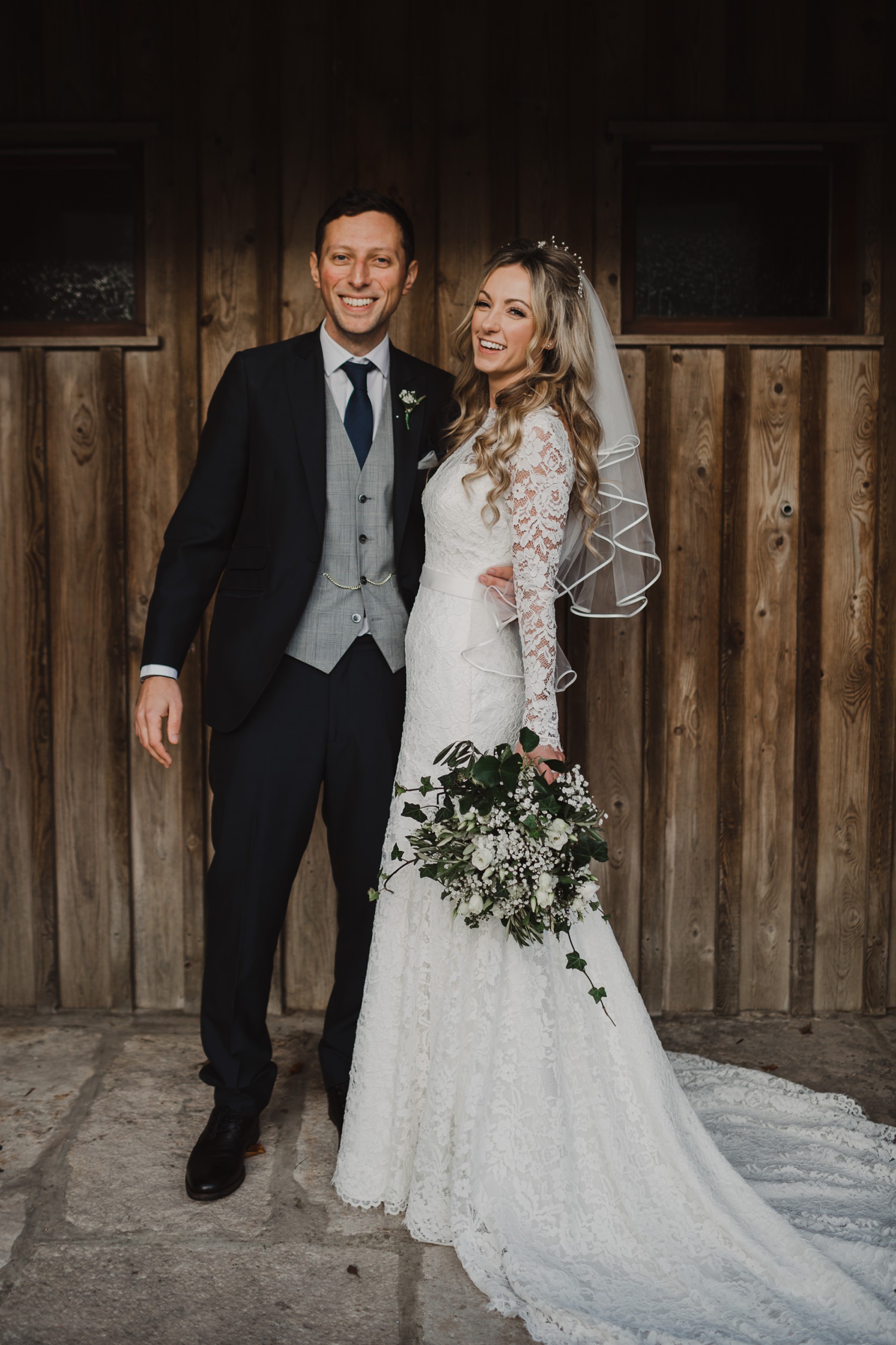  Romantic winter barn wedding - An Italian Inspired Winter Barn Wedding in Dorset, in Shades of Green and White