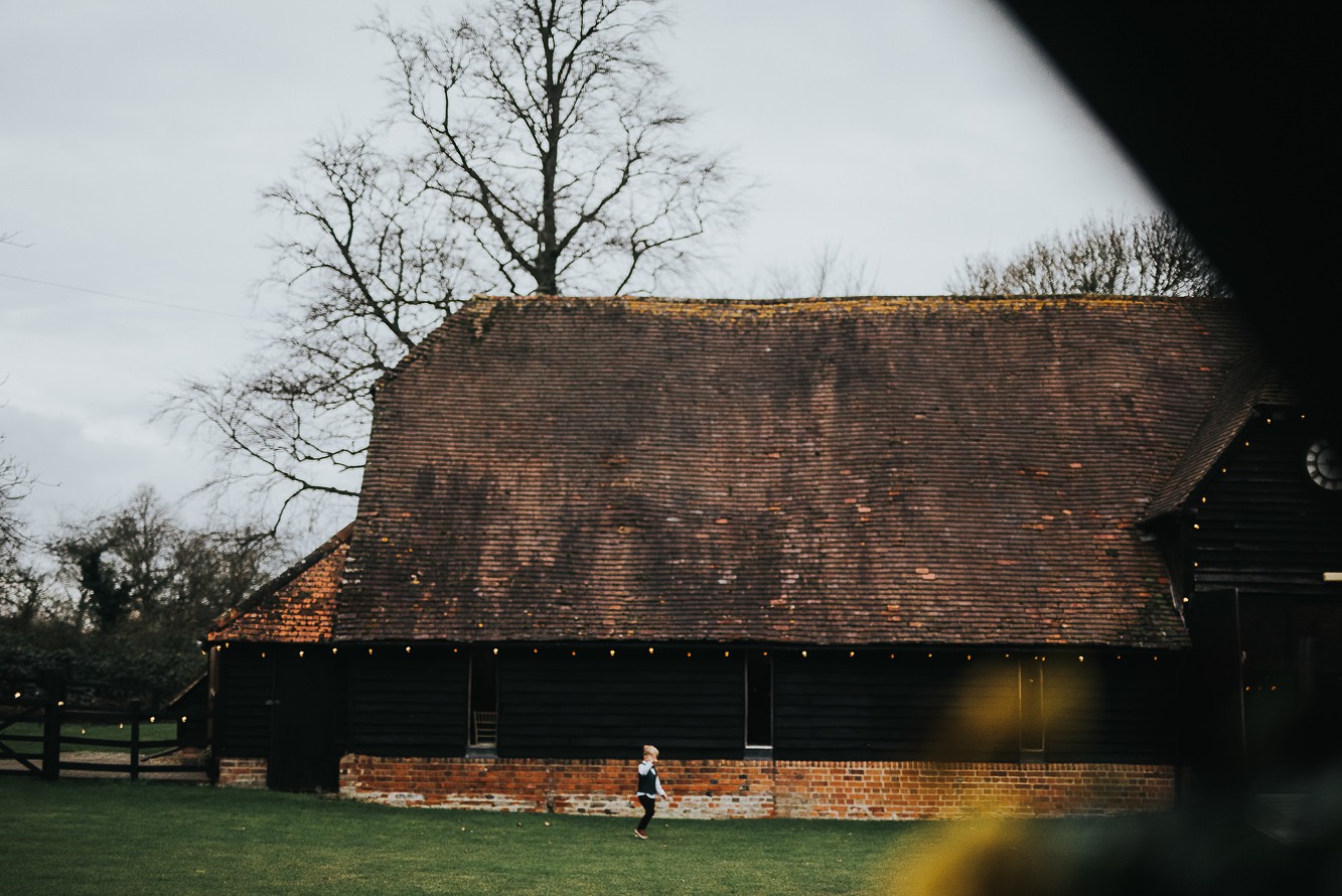 15 Grace Loves Lace bride winter barn wedding