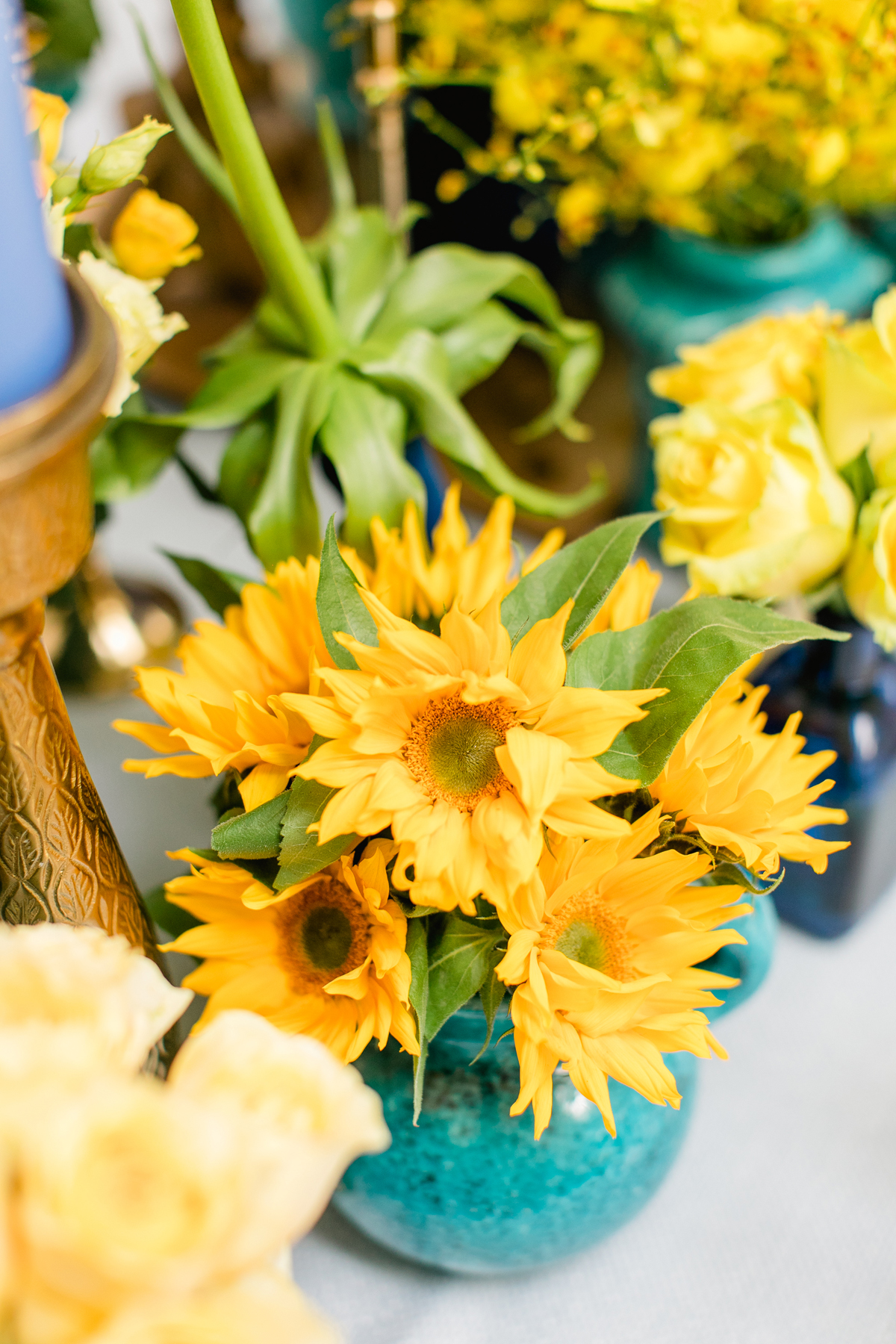 15 Opulent yellow wedding ideas Van Gogh inspired