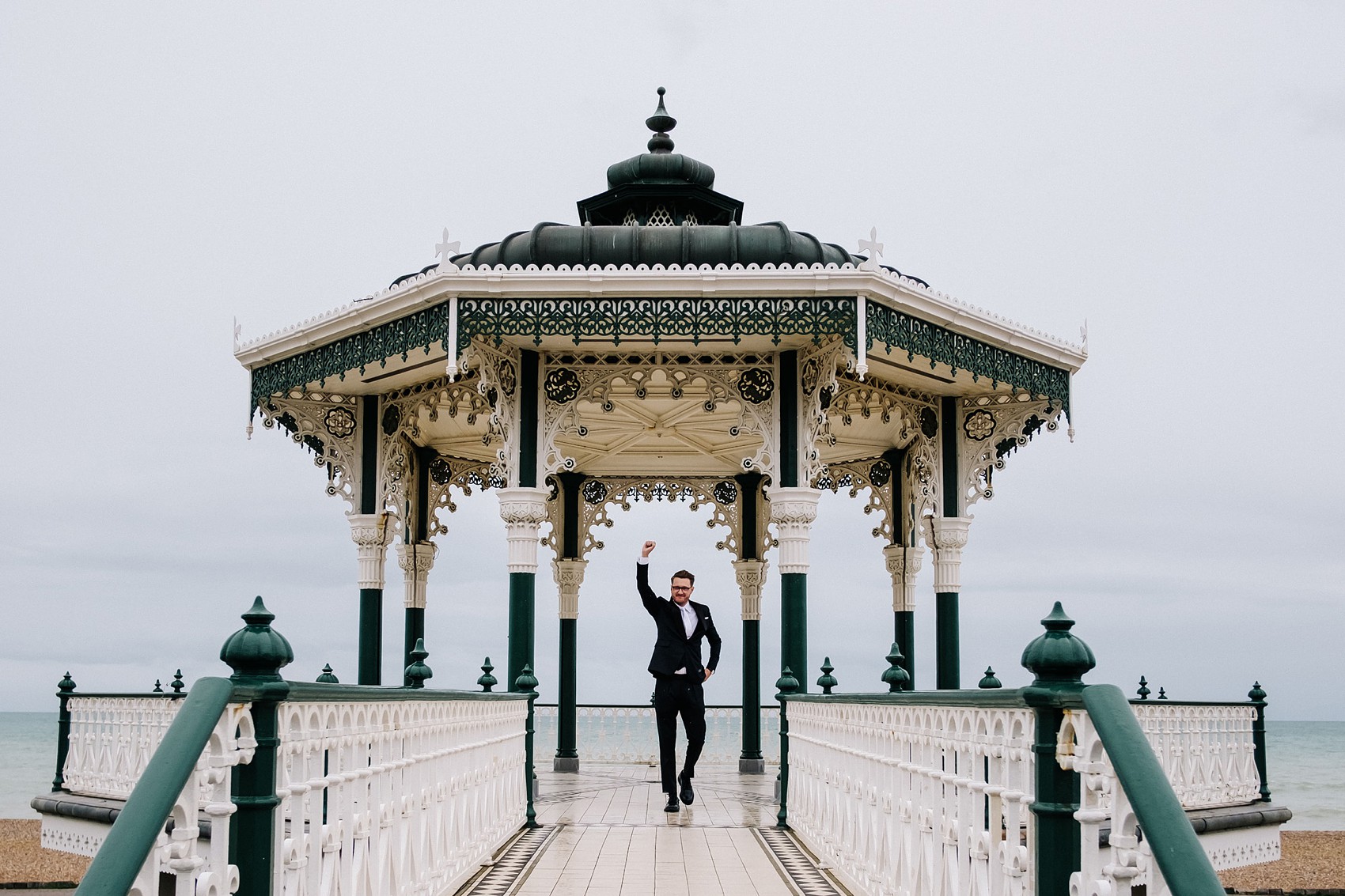 2 Modern Brighton Brighton Bandstand Wedding