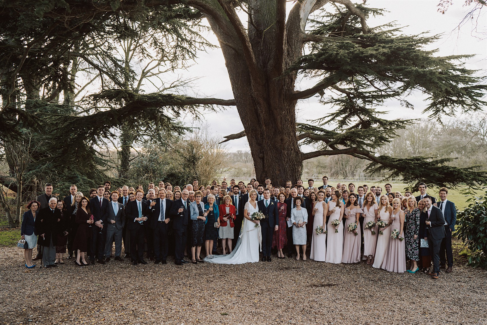  Mademoiselle de Guise dress candlelit festive wedding - A Mademoiselle de Guise Dress + Contemporary, Candlelit Festive Winter Wedding