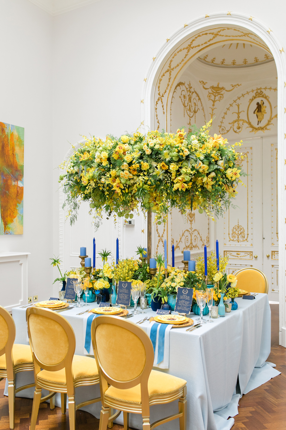 26 Opulent yellow wedding ideas Van Gogh inspired