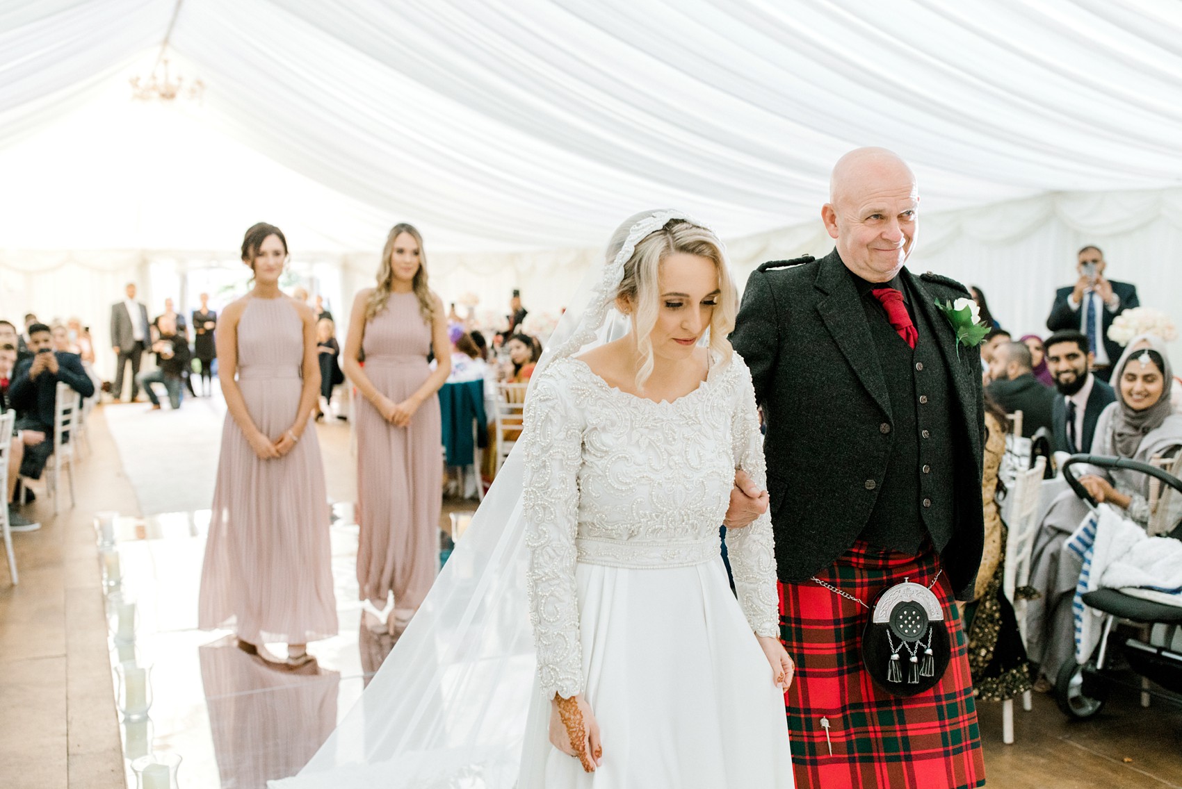  Pakistani Kashmiri Scottish multicultural fusion wedding - An Elegant and Multicultural Pakistani, Kashmiri and Scottish Fusion Wedding at Pollok Country House in the Autumn