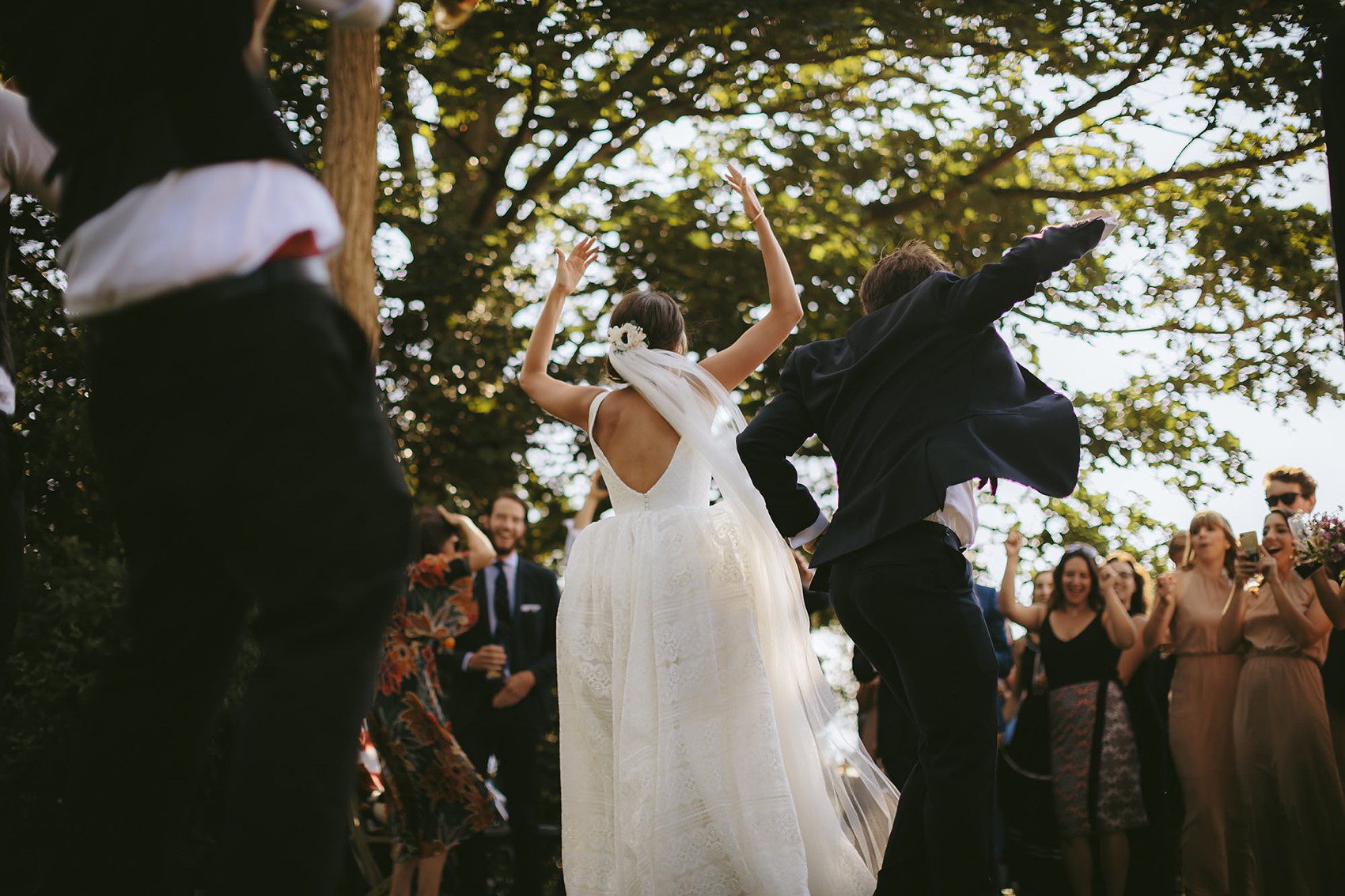  Truvelle bride Bude Hall wedding Durham - A Truvelle Dress + Handmade Veil for an Anglo-American, Festival Inspired Wedding in Northumberland