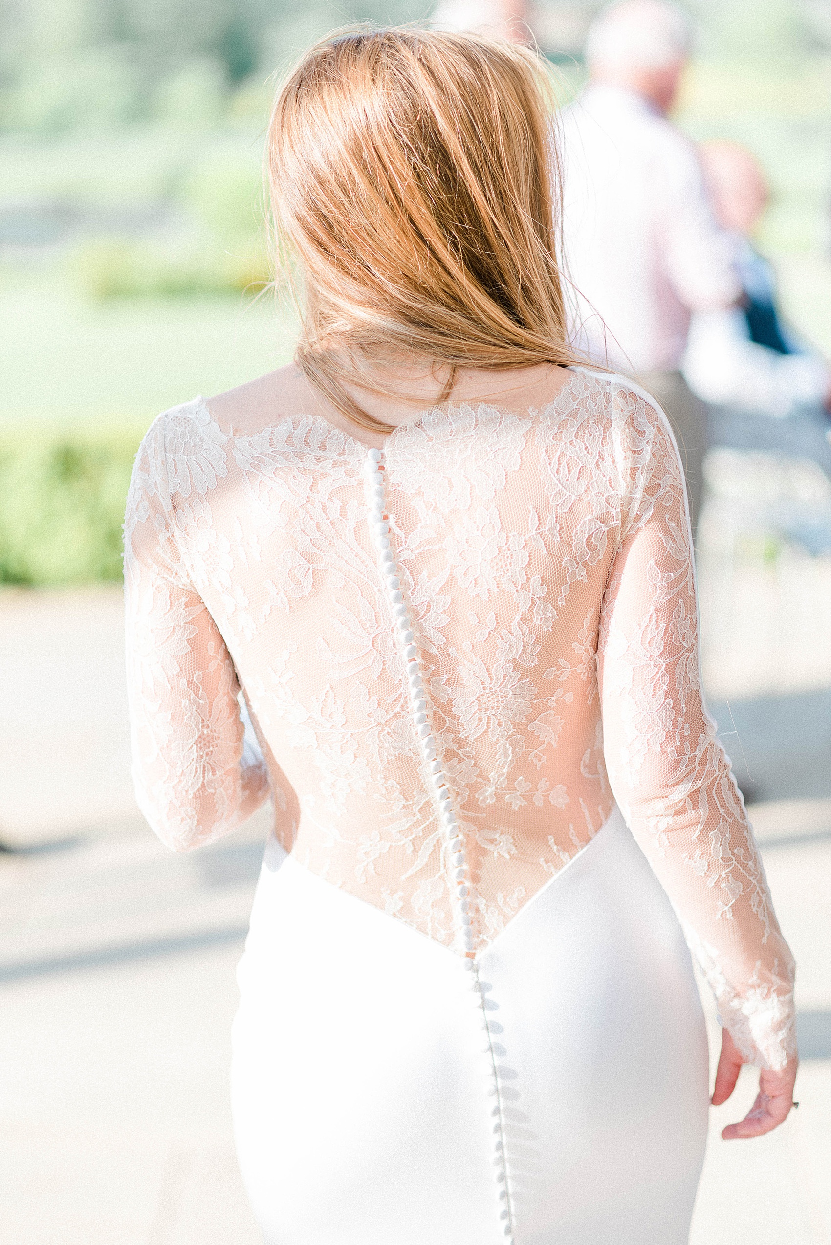  Pronovias modern dress Yorkshire wedding - A Pronovias Dress Embroidered with Forget-me-nots for an Italian Inspired, Flower-Filled Spring Wedding in Yorkshire