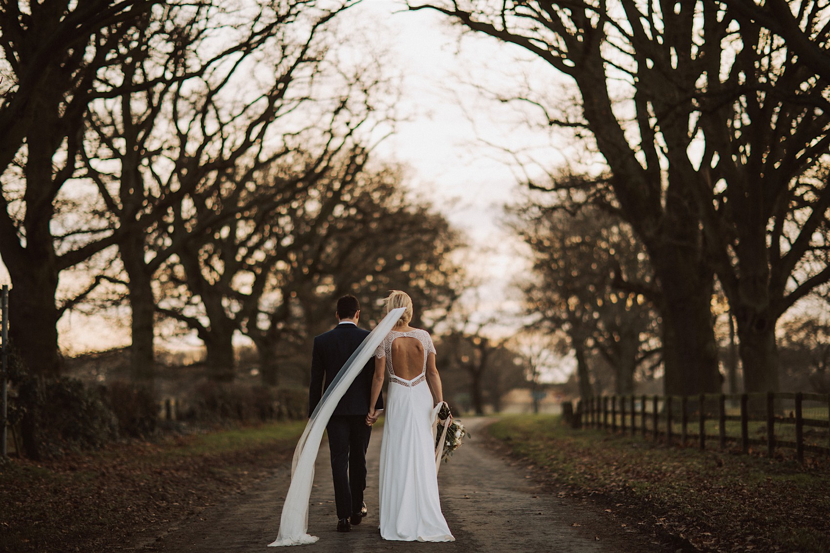 32 Mademoiselle de Guise dress candlelit festive wedding