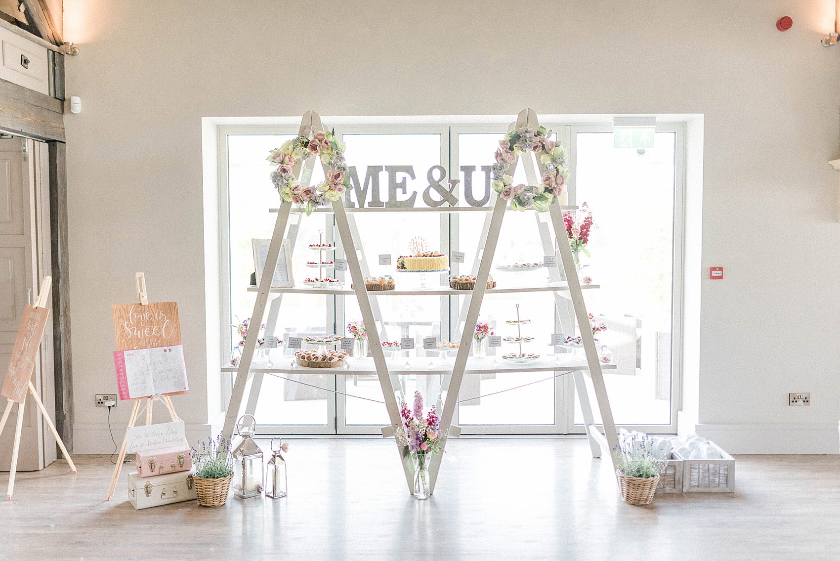  Pronovias modern dress Yorkshire wedding - A Pronovias Dress Embroidered with Forget-me-nots for an Italian Inspired, Flower-Filled Spring Wedding in Yorkshire