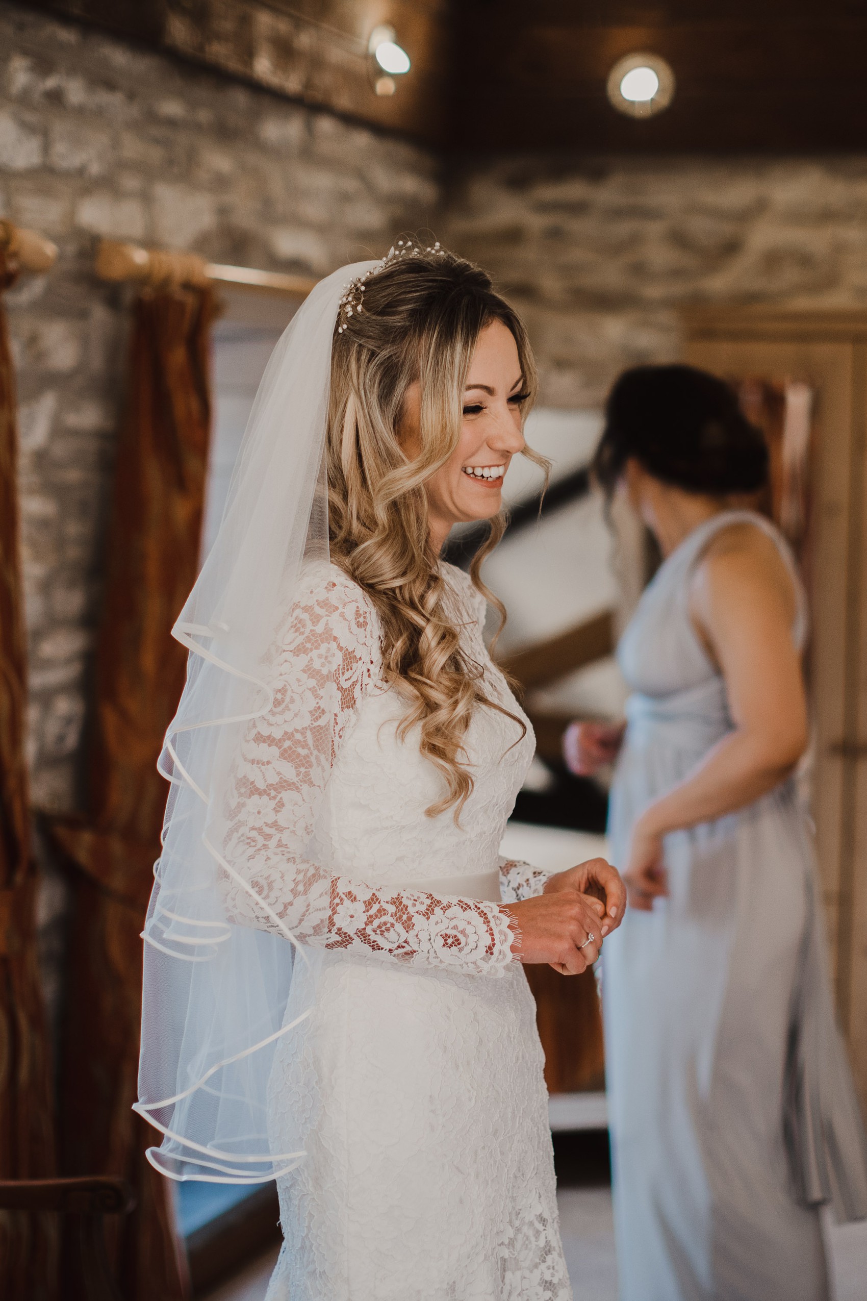 34 Romantic winter barn wedding