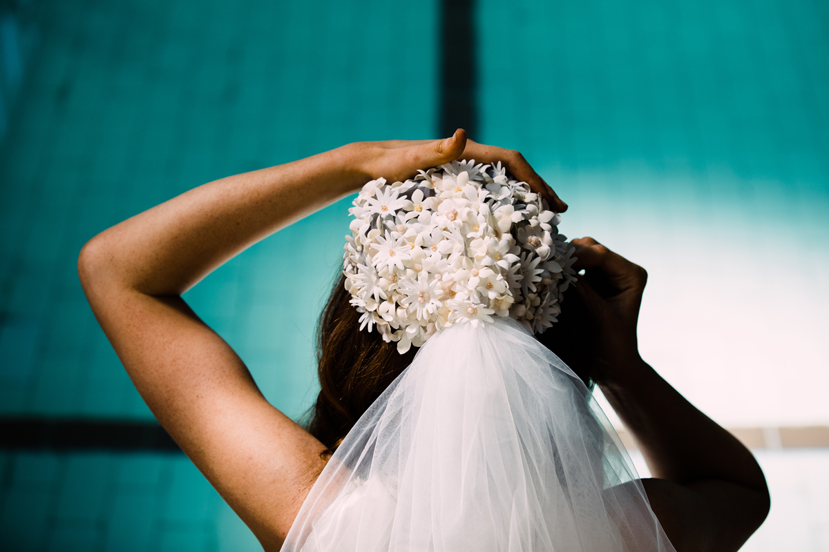 35 Bridal editorial vintage bathing redesigned vintage wedding dress