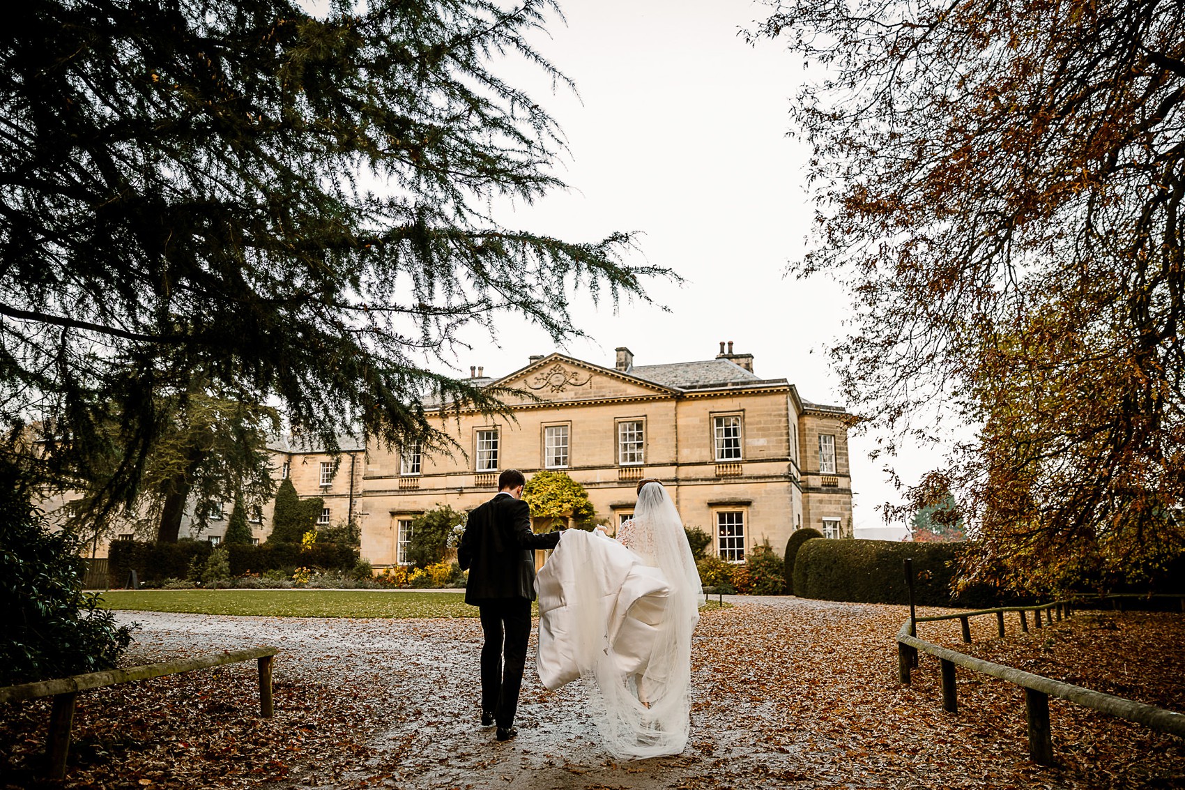 37 Caroline Castigliano bride black tie wedding