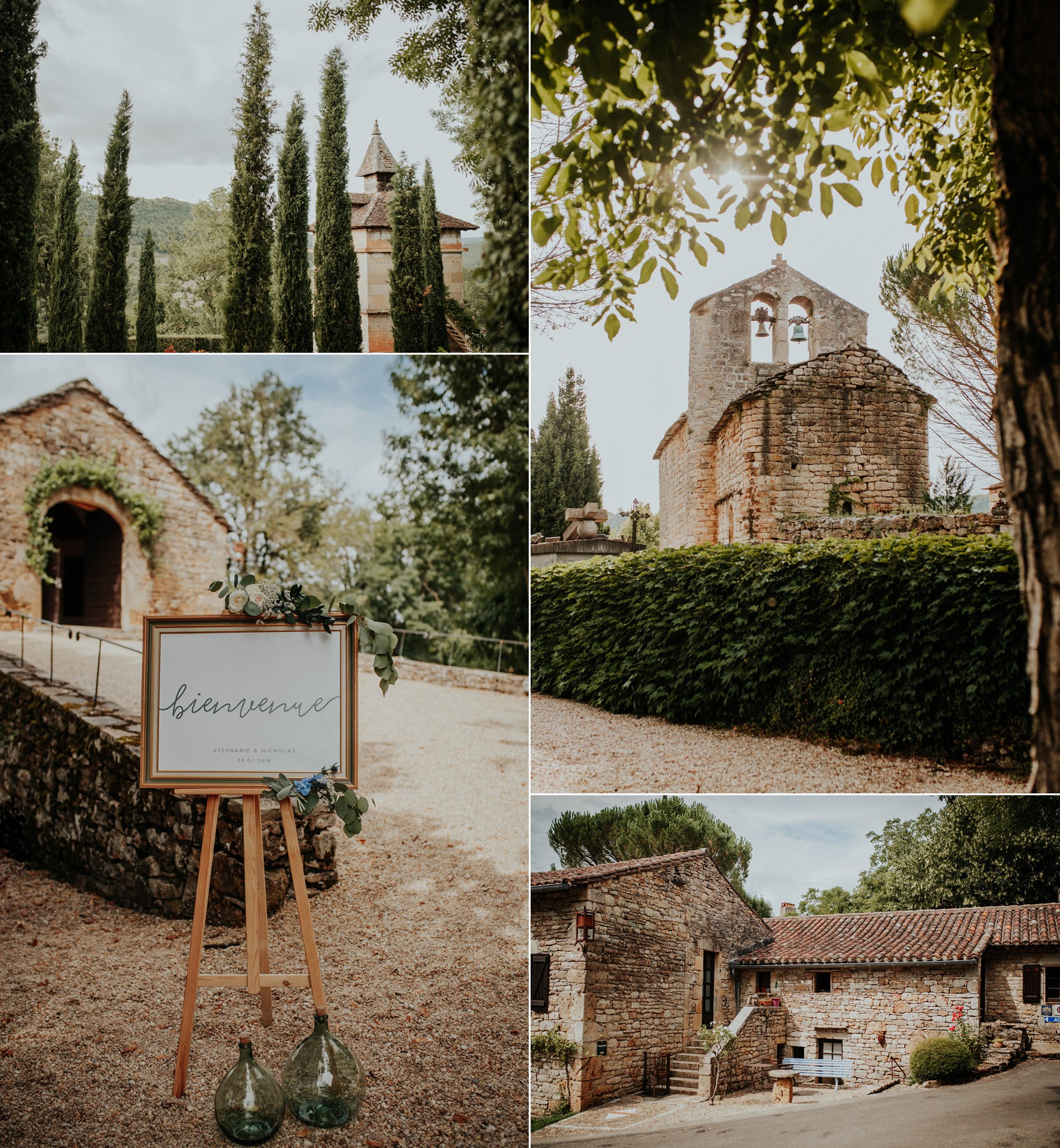  Caroline Castigliano bride French chateau wedding - A Caroline Castigliano Dress for a Timelessly Elegant + Romantic French Château Wedding