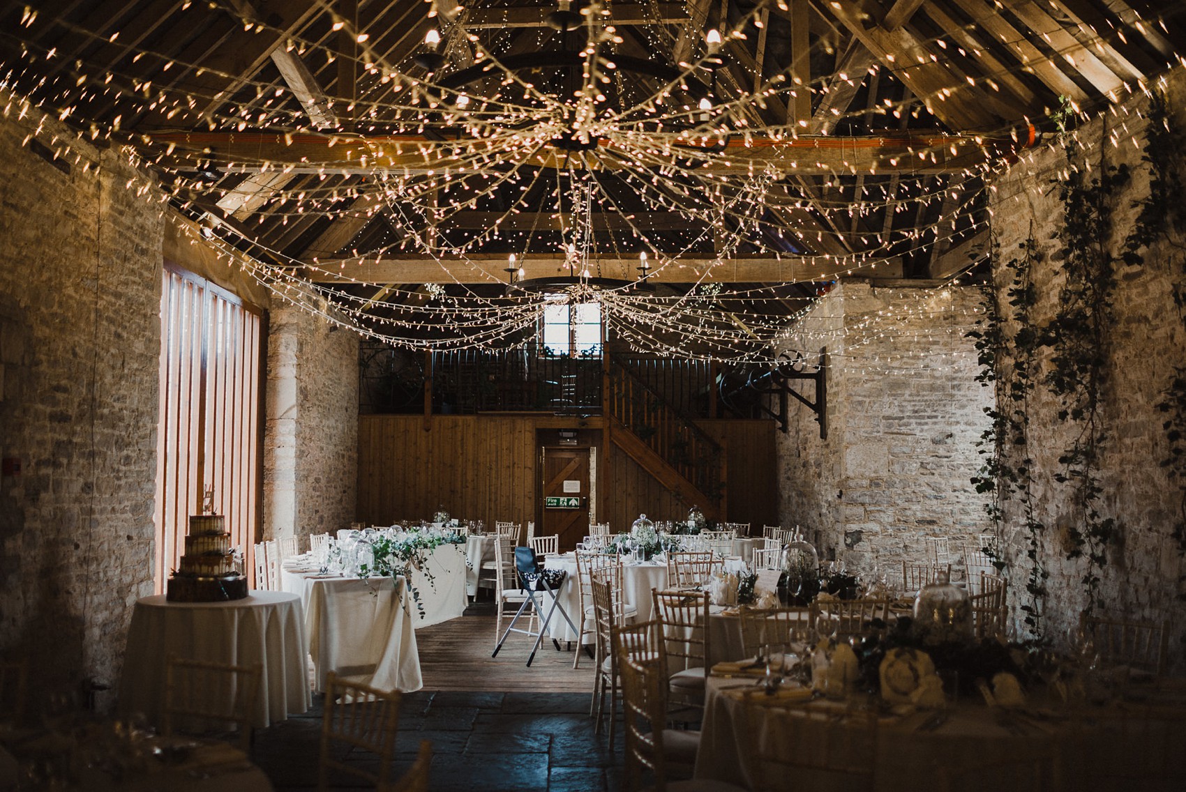 42 Romantic winter barn wedding