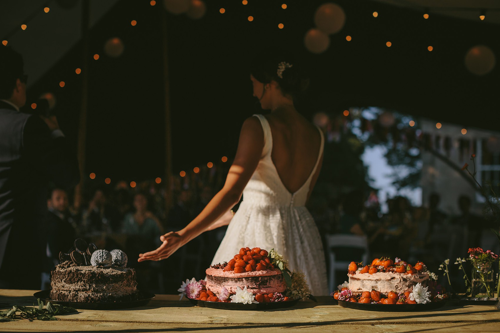  Truvelle bride Bude Hall wedding Durham - A Truvelle Dress + Handmade Veil for an Anglo-American, Festival Inspired Wedding in Northumberland