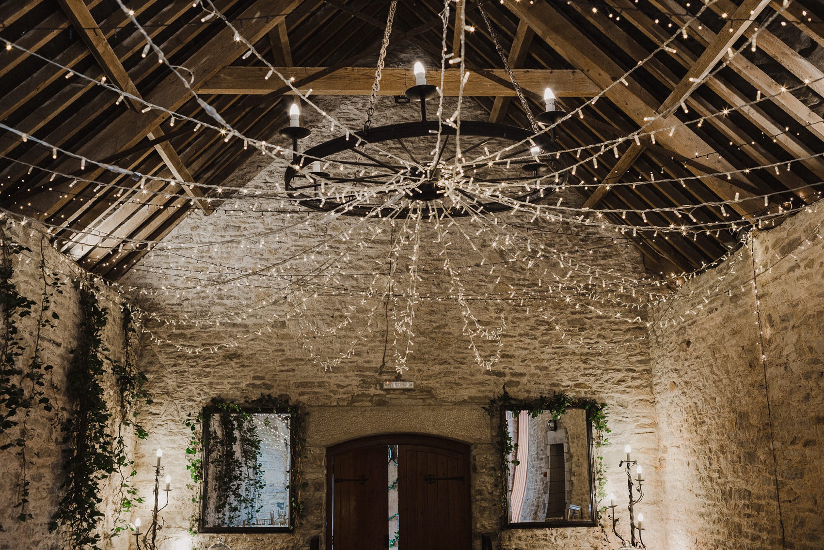  Romantic winter barn wedding - An Italian Inspired Winter Barn Wedding in Dorset, in Shades of Green and White